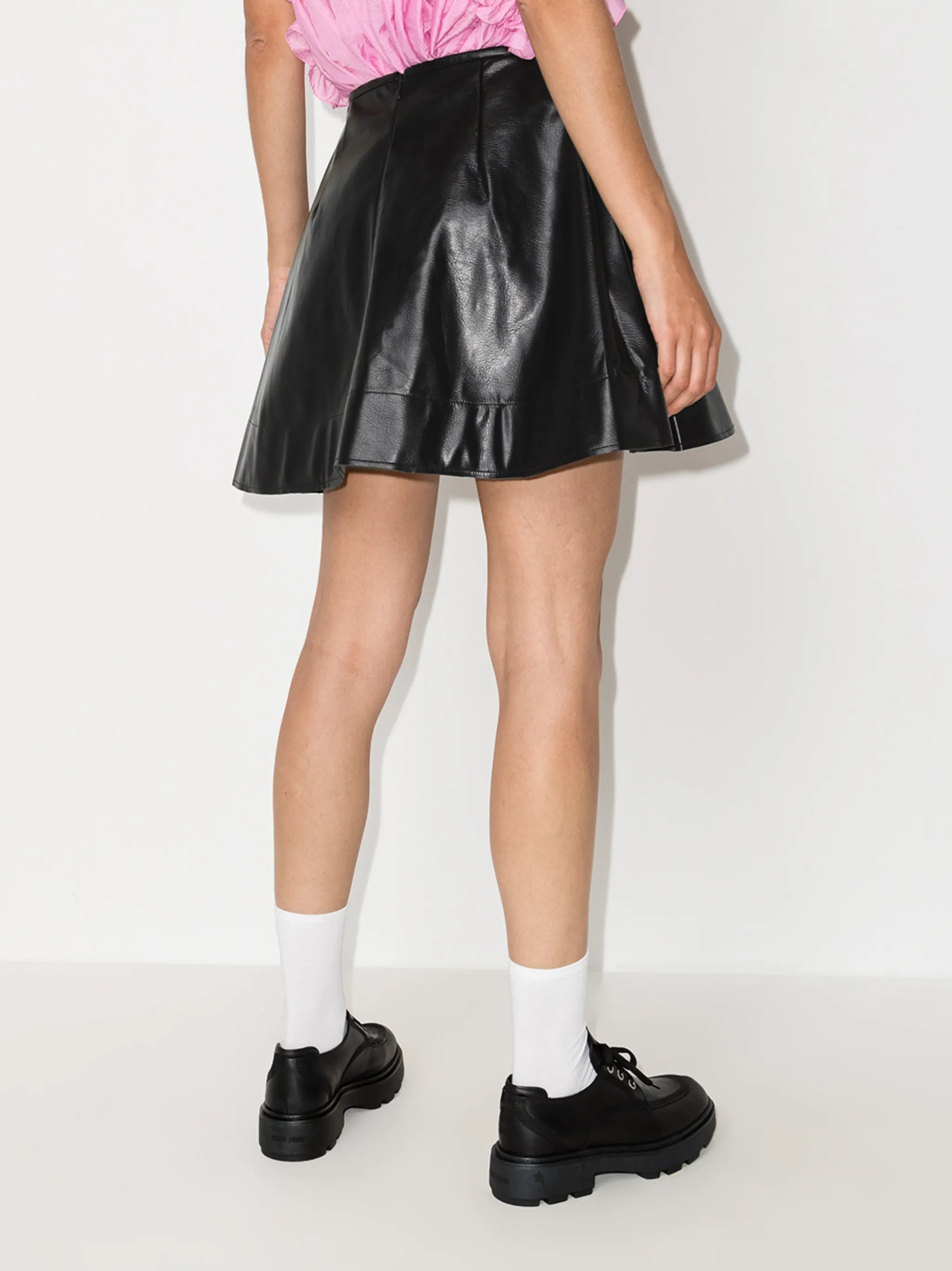 A-line mini skirt