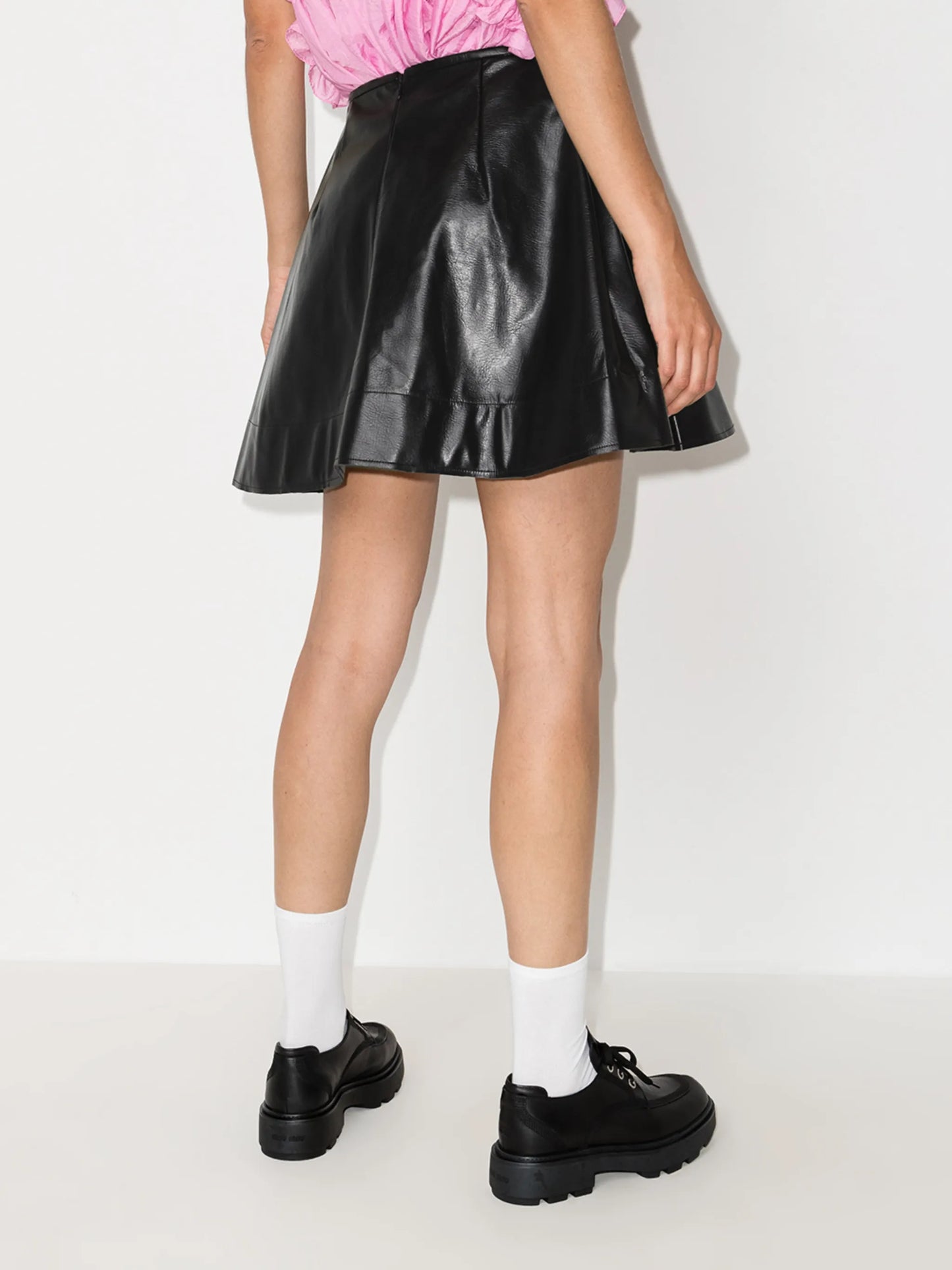 A-line mini skirt