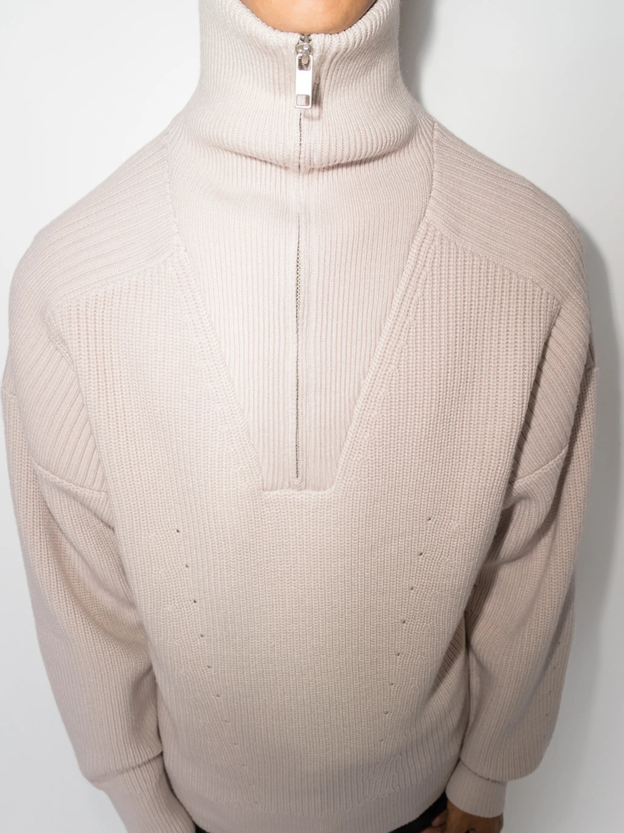 Benny high-neck jumper