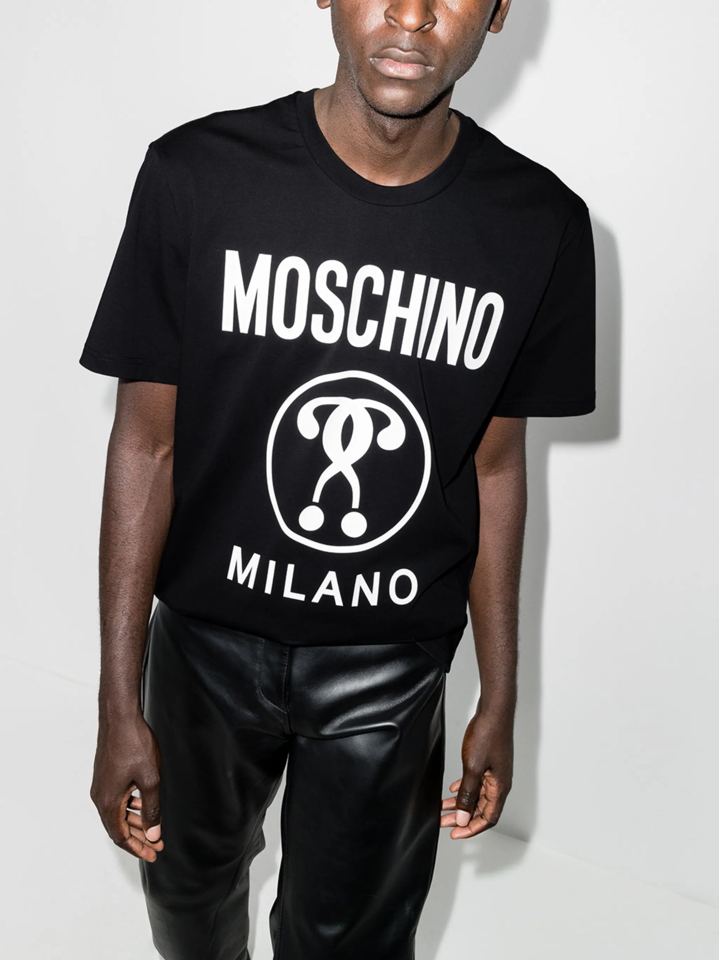 Double Question Mark-print T-shirt