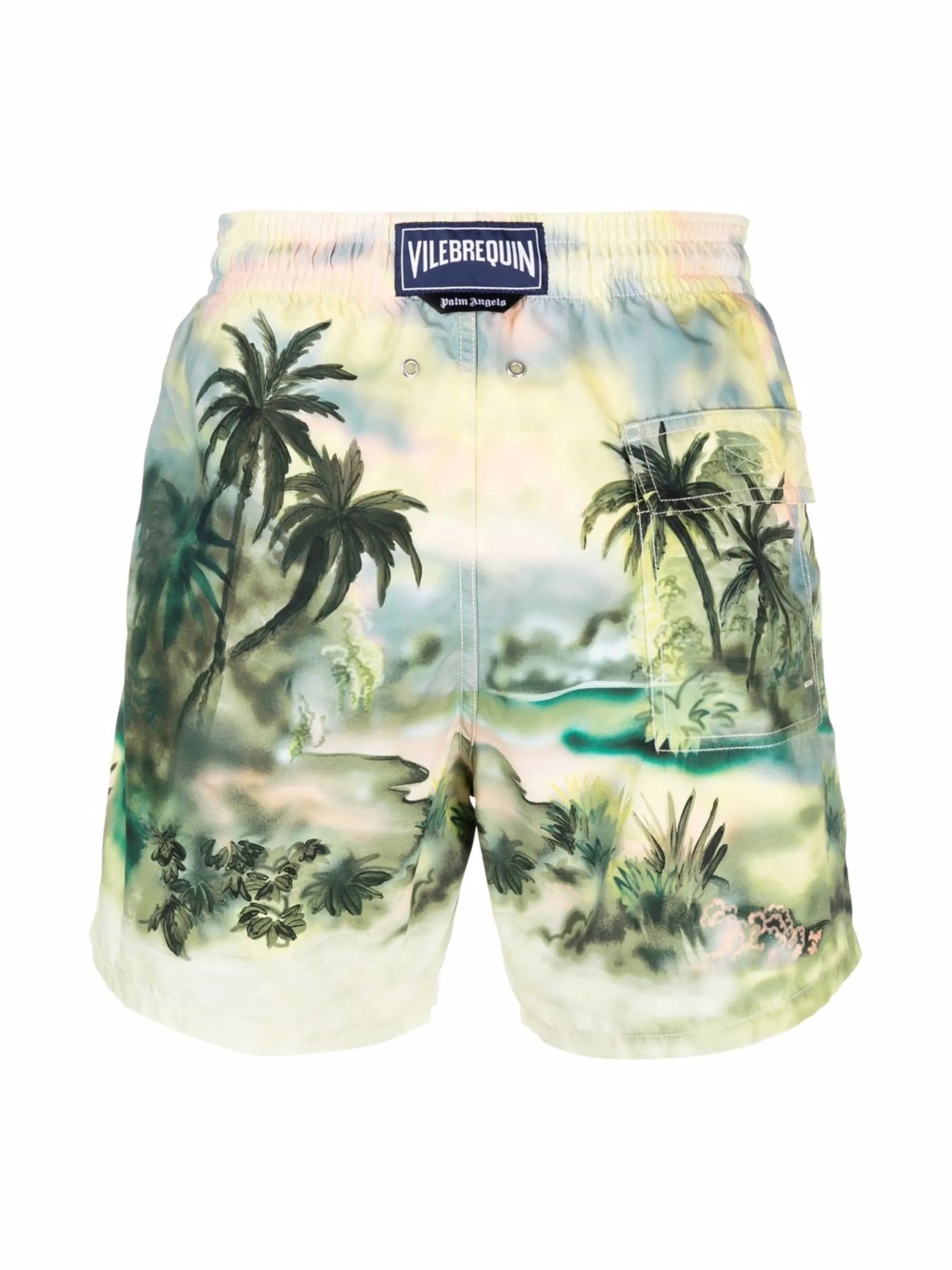 x Vilebrequin Jungle-print swim shorts