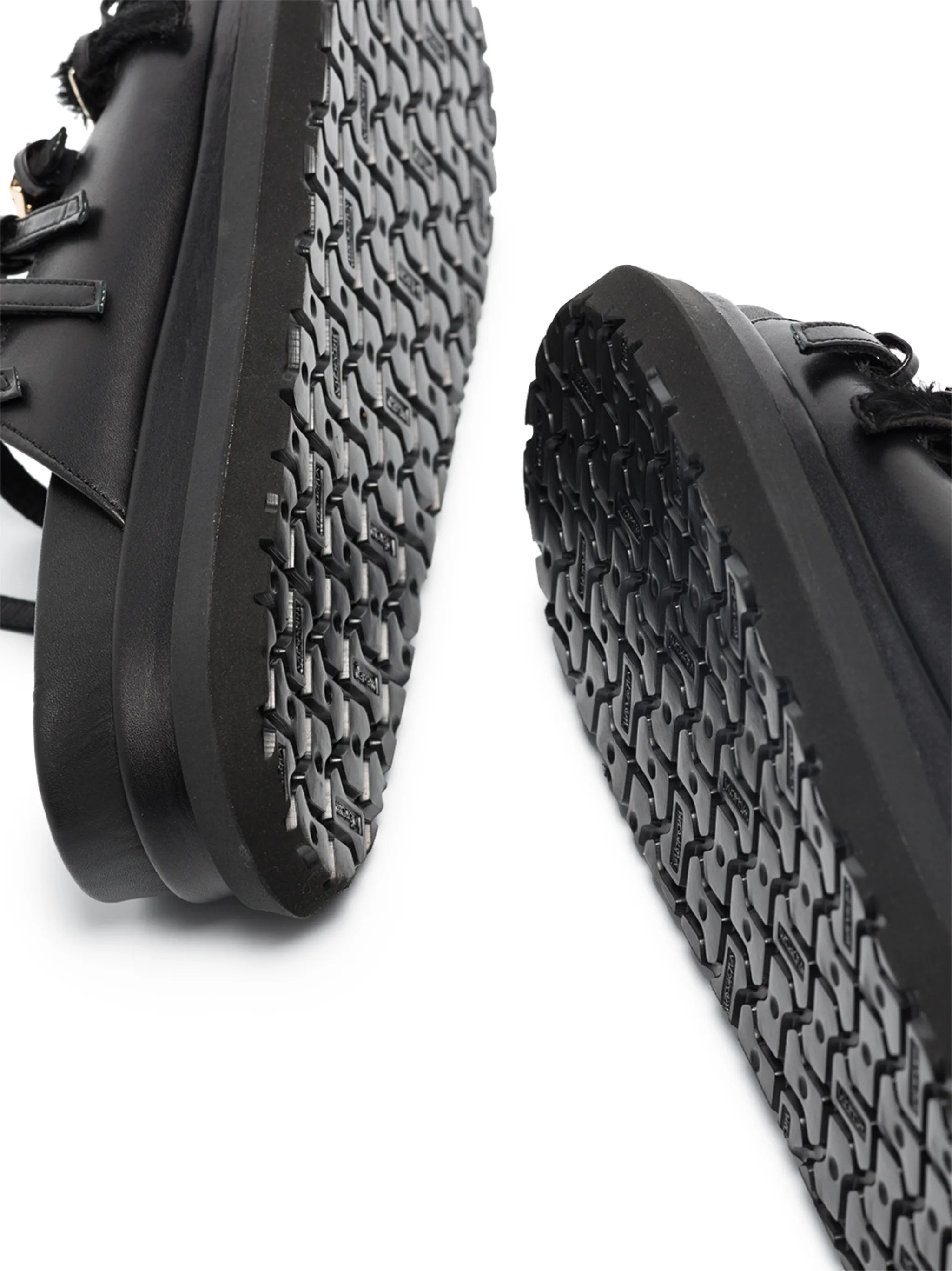 multi-strap flatform sandals