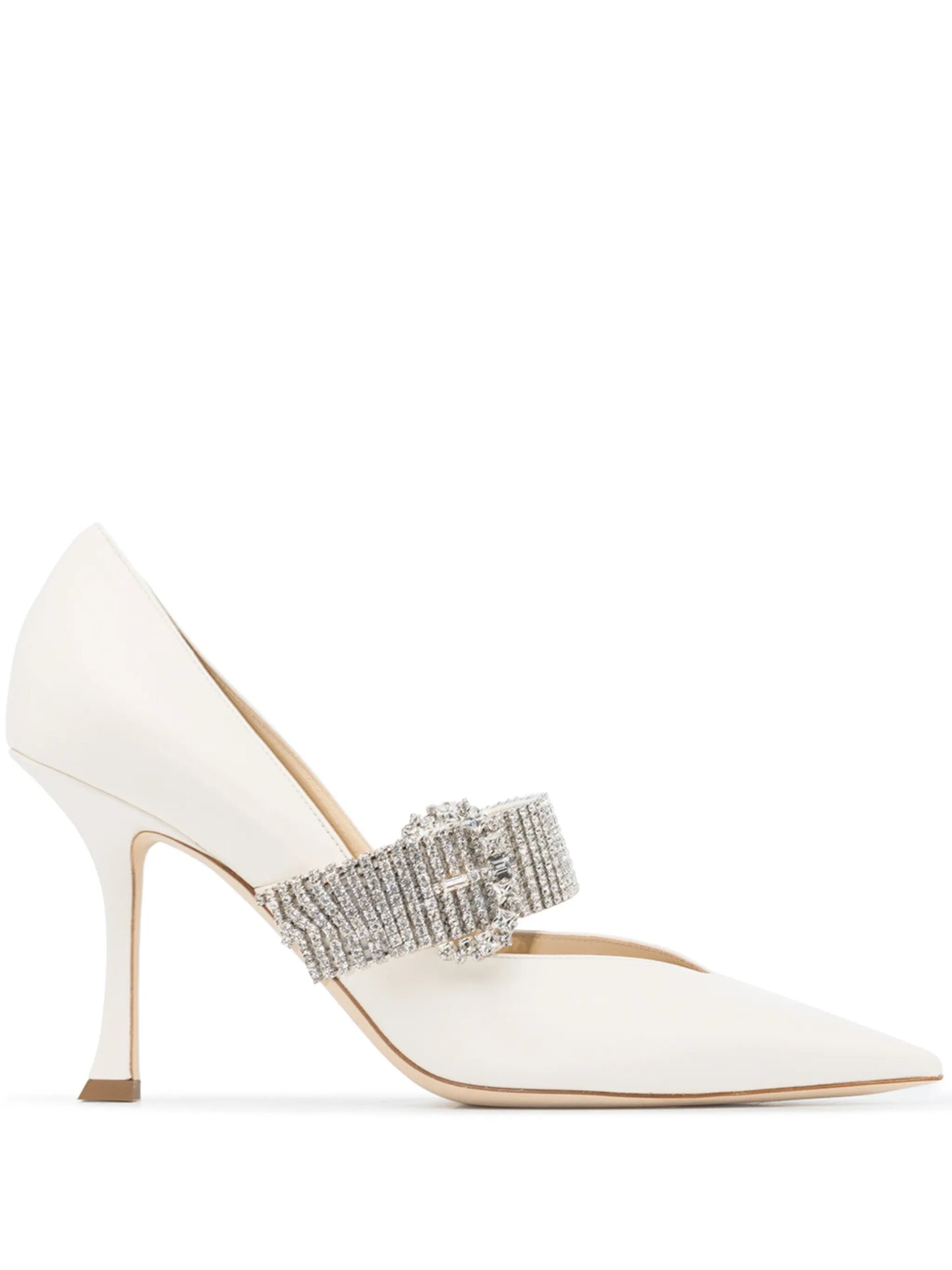 Kari crystal-embellished 90mm pumps