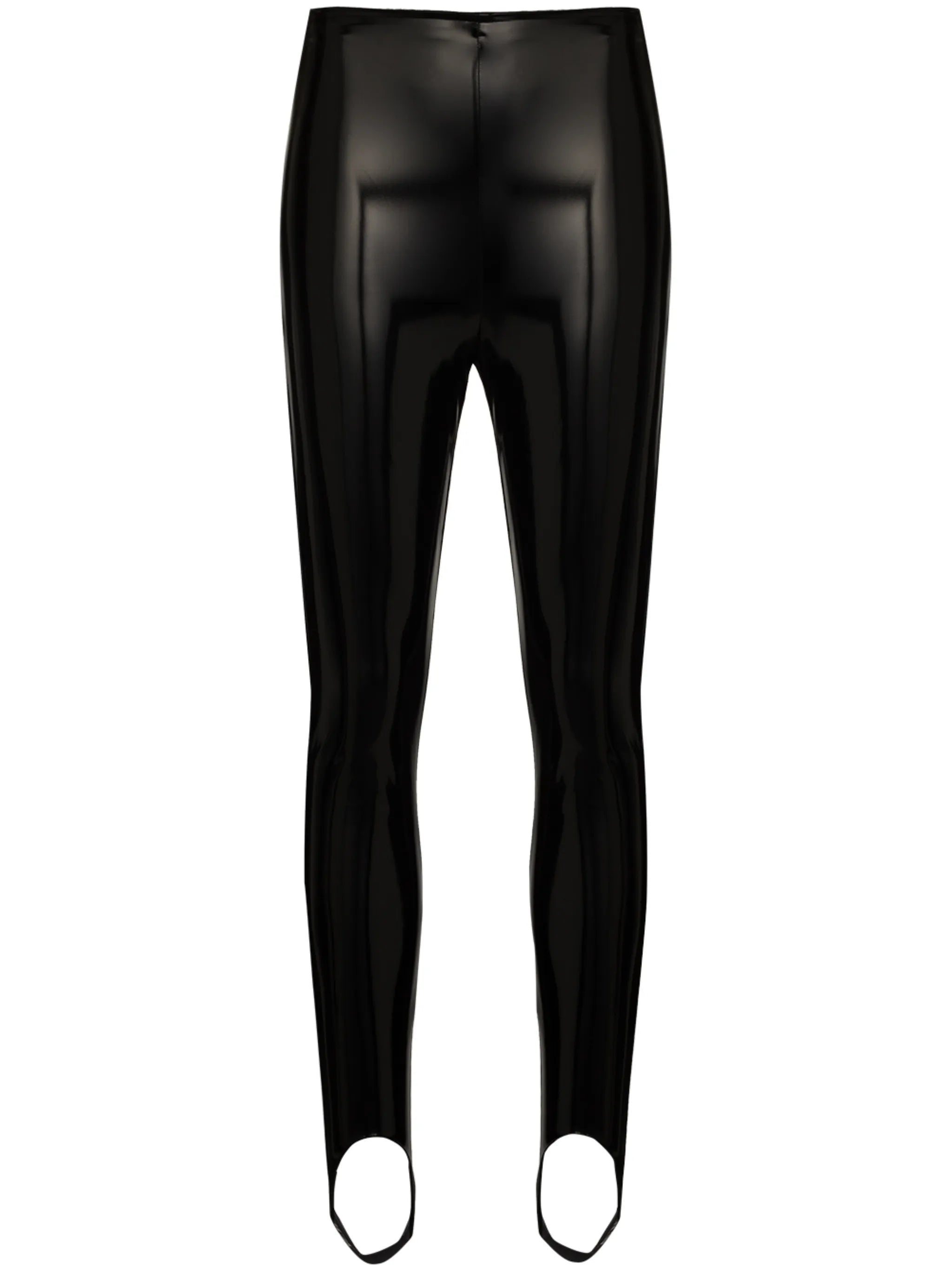 x Amina Muaddi stirrup high-waisted leggings