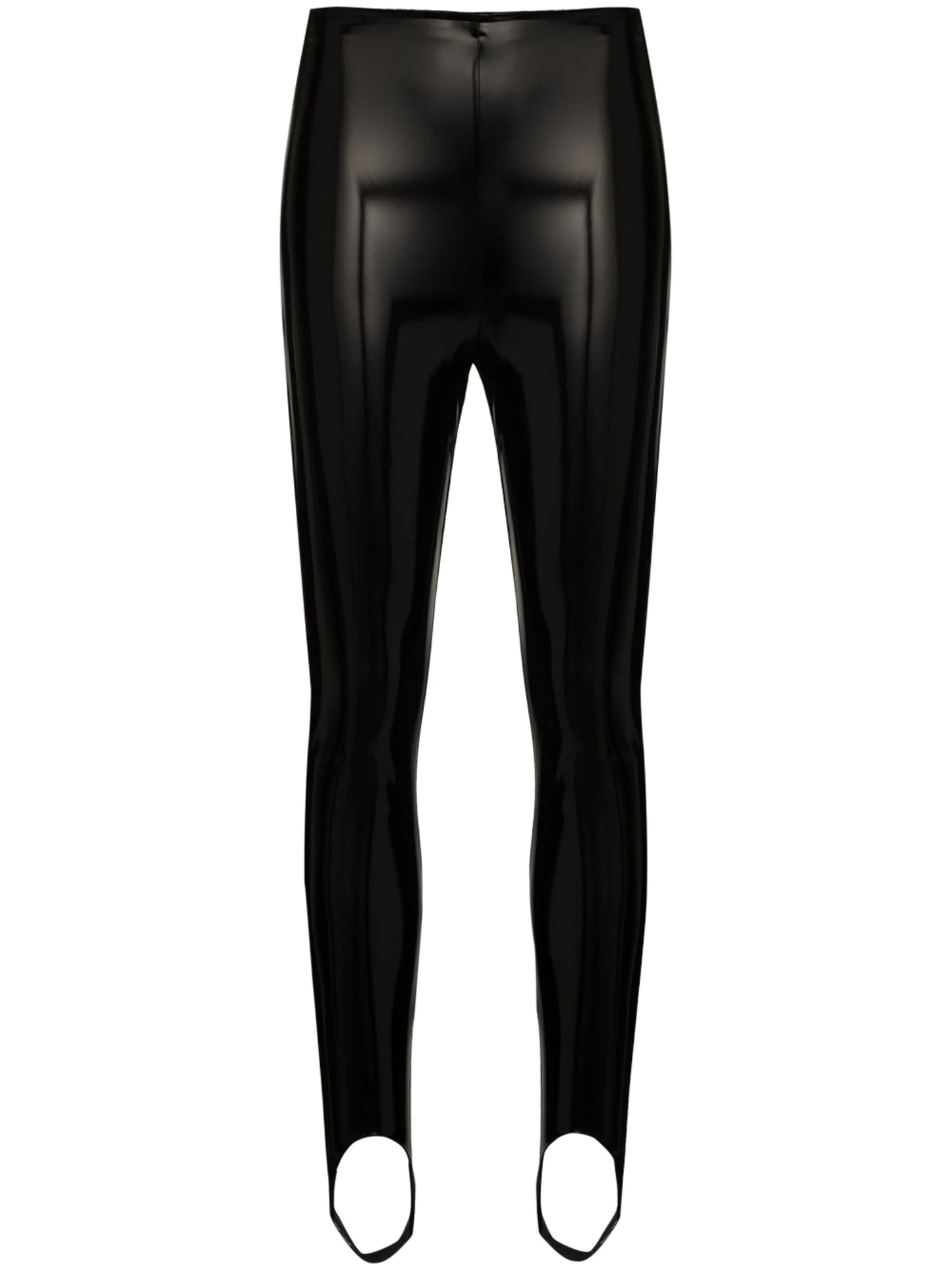 x Amina Muaddi stirrup high-waisted leggings