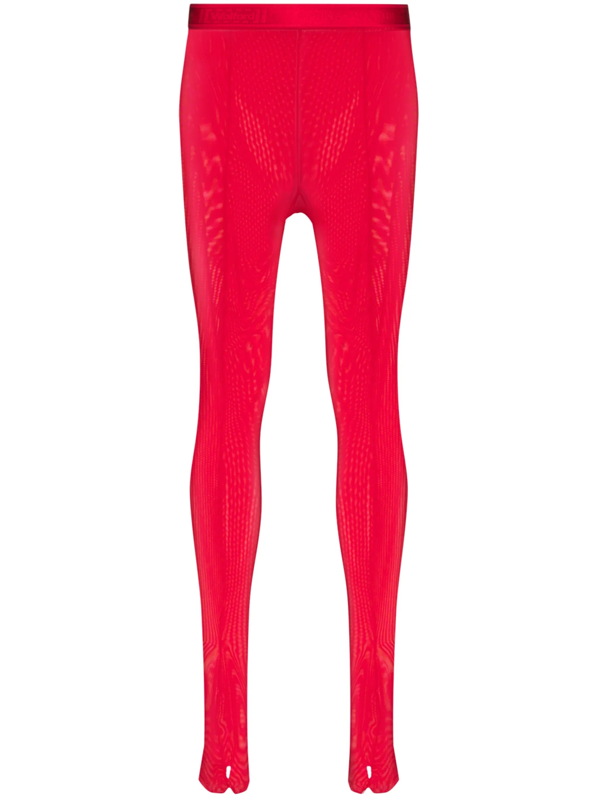 x Amina Muaddi Thong tights