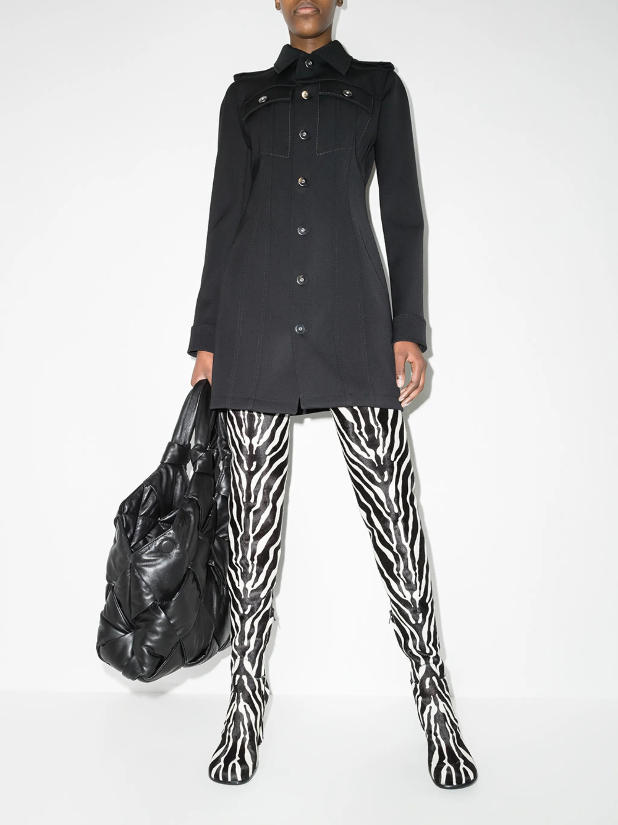 Storm zebra print boots