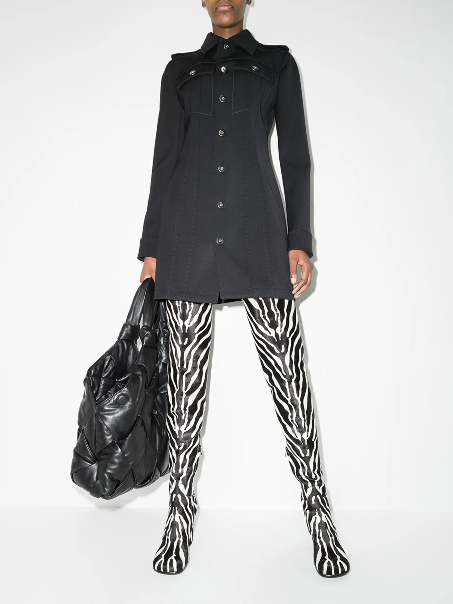 Storm zebra print boots