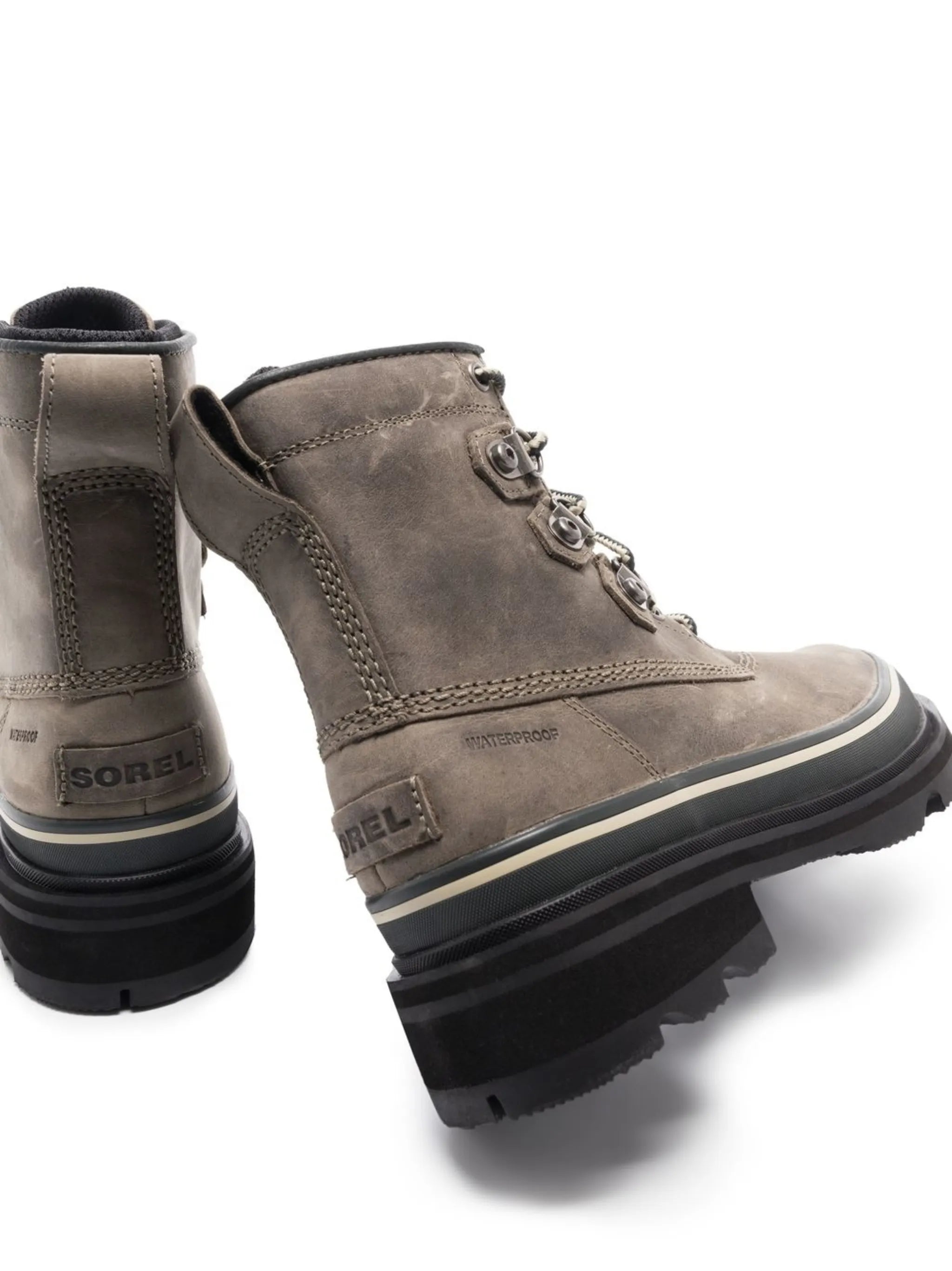 Lennox Street lace-up leather boots
