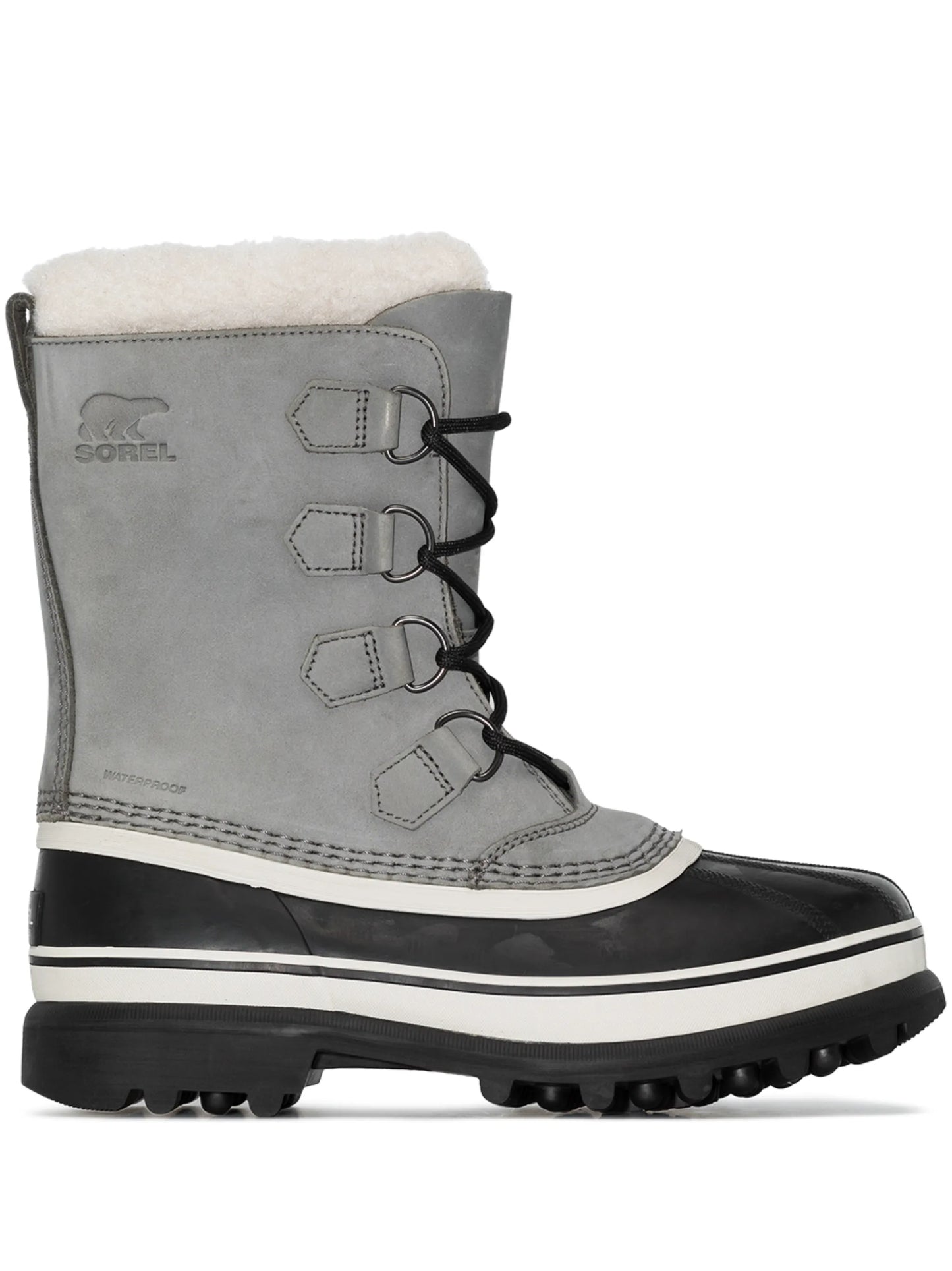 Caribou leather boots