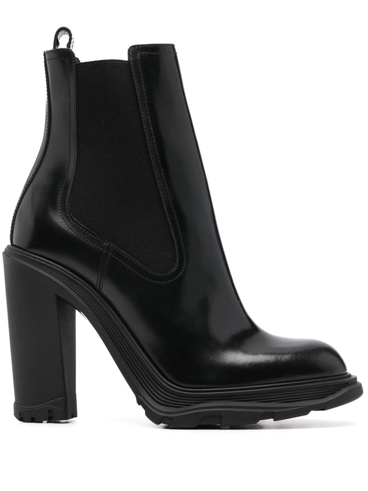leather Chelsea boots