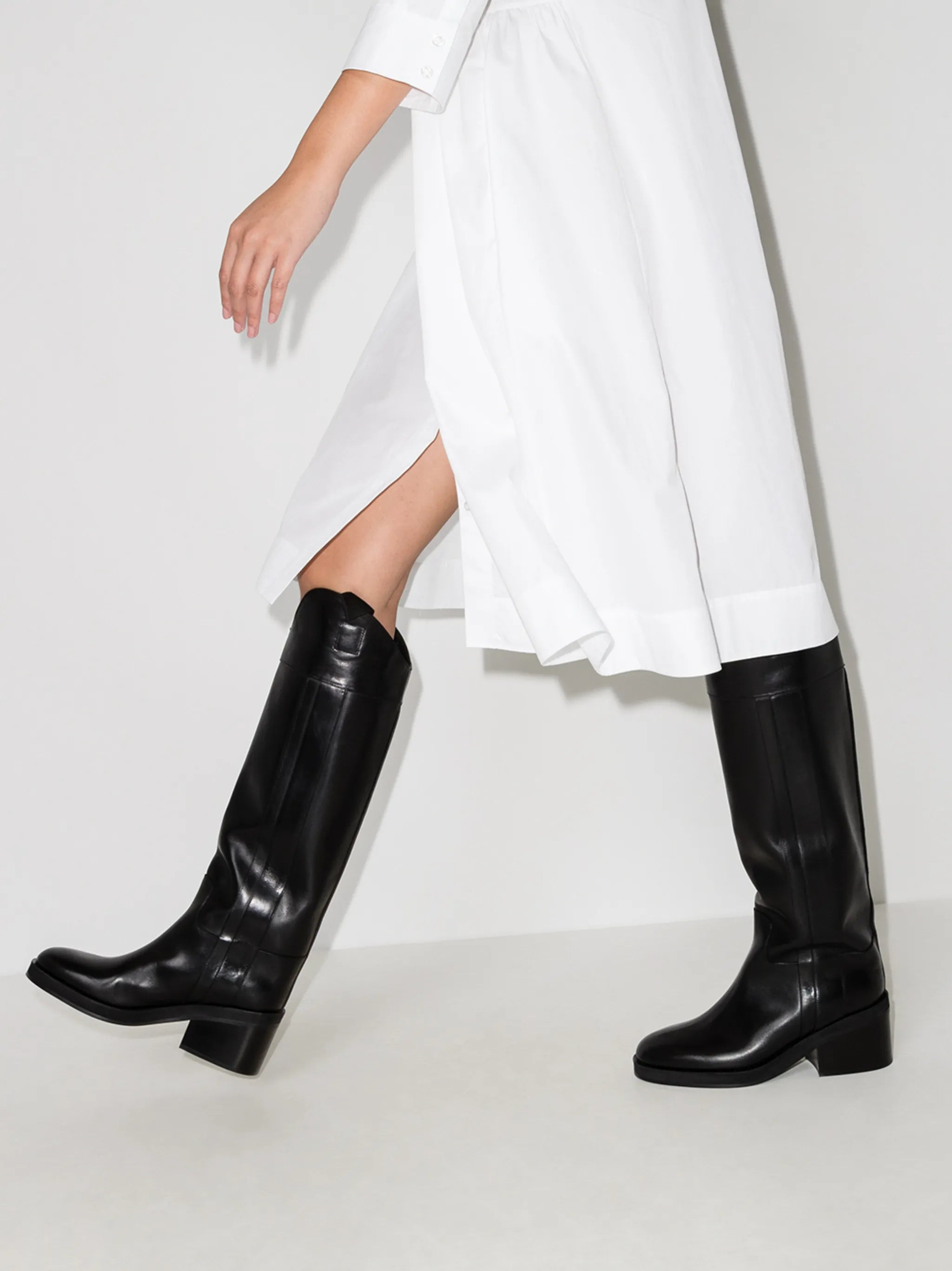Tonya 70mm knee-high boots