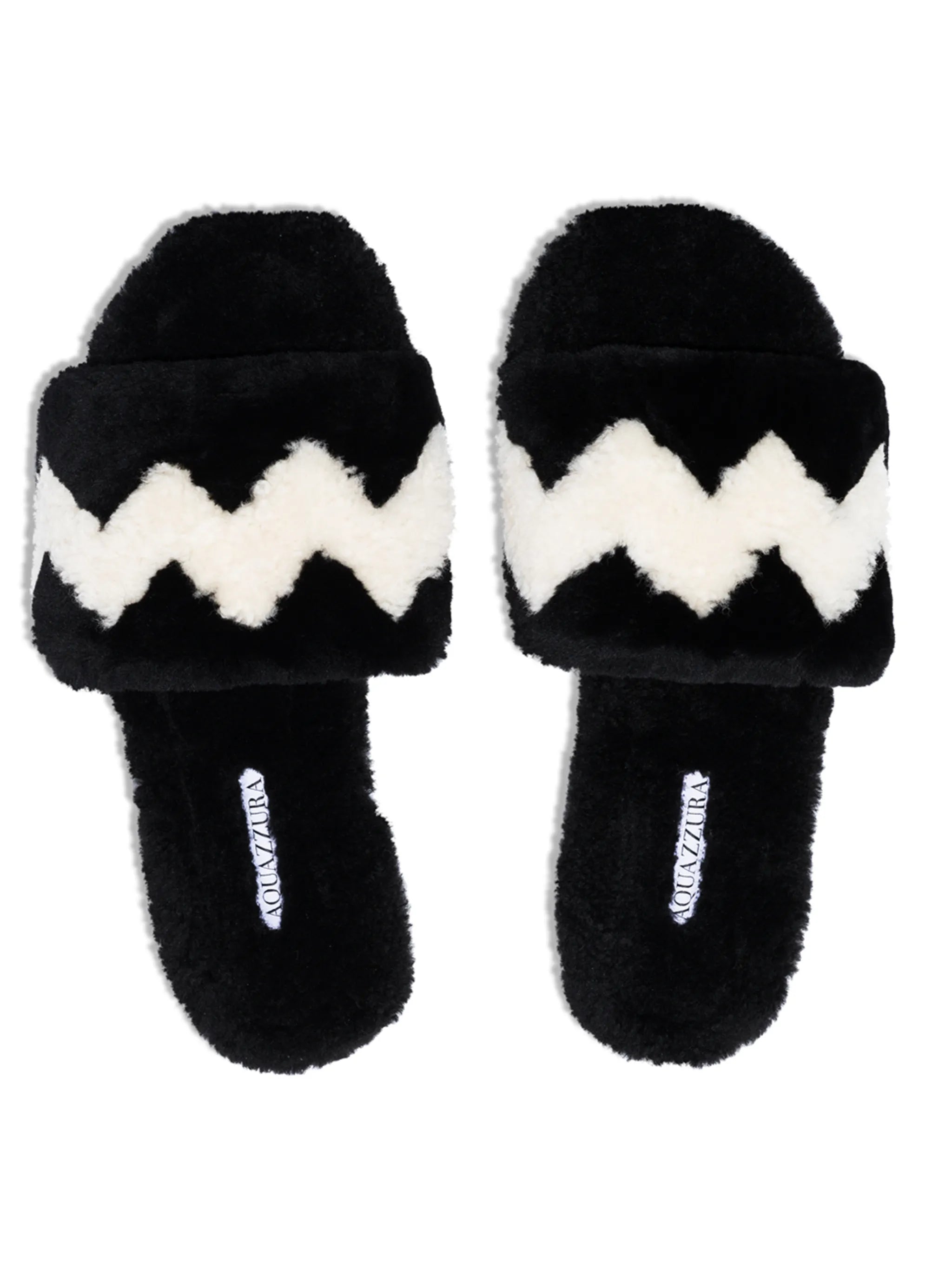 Nomade shearling flat sandals