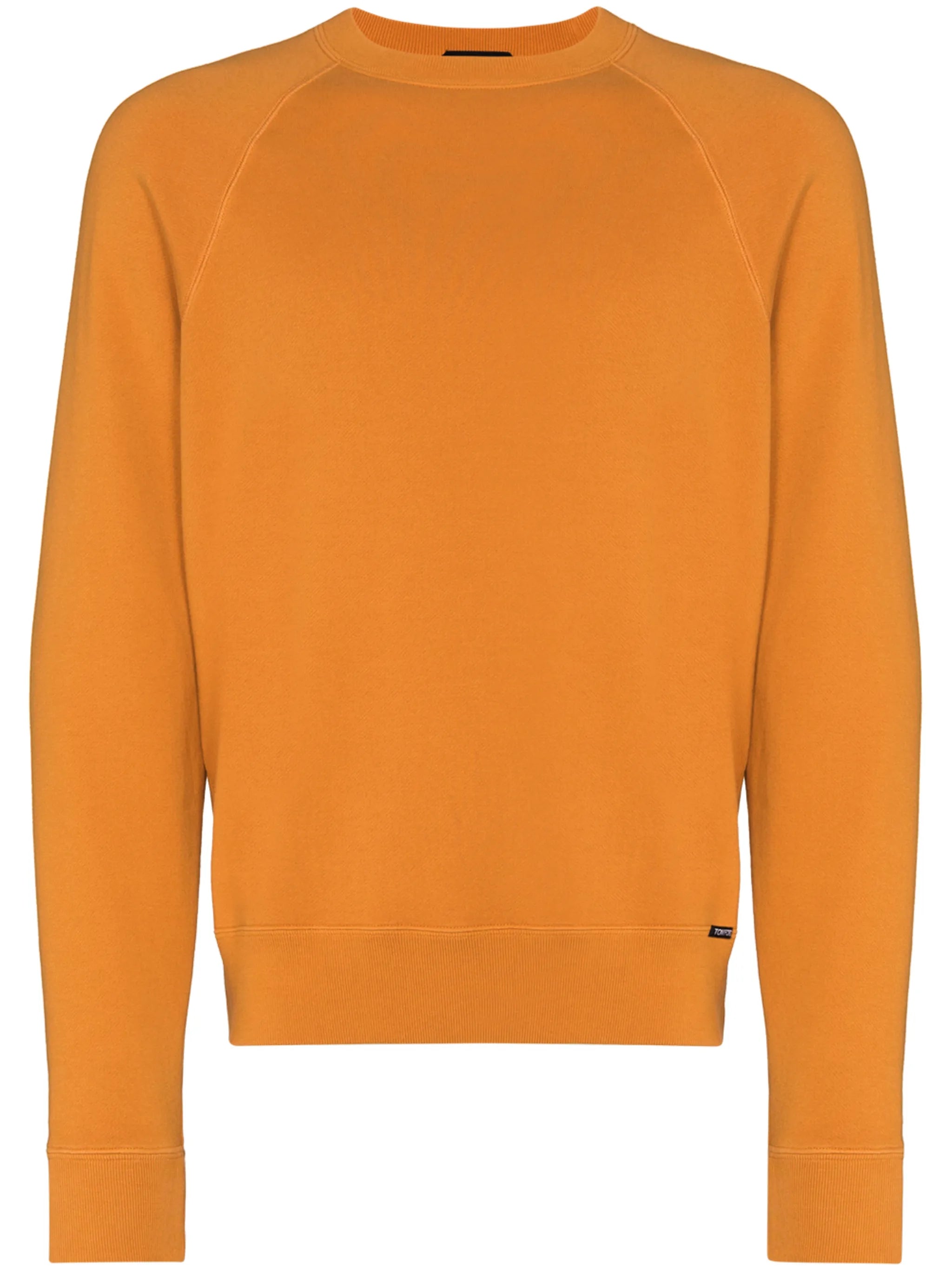 crew-neck cotton sweatshirt