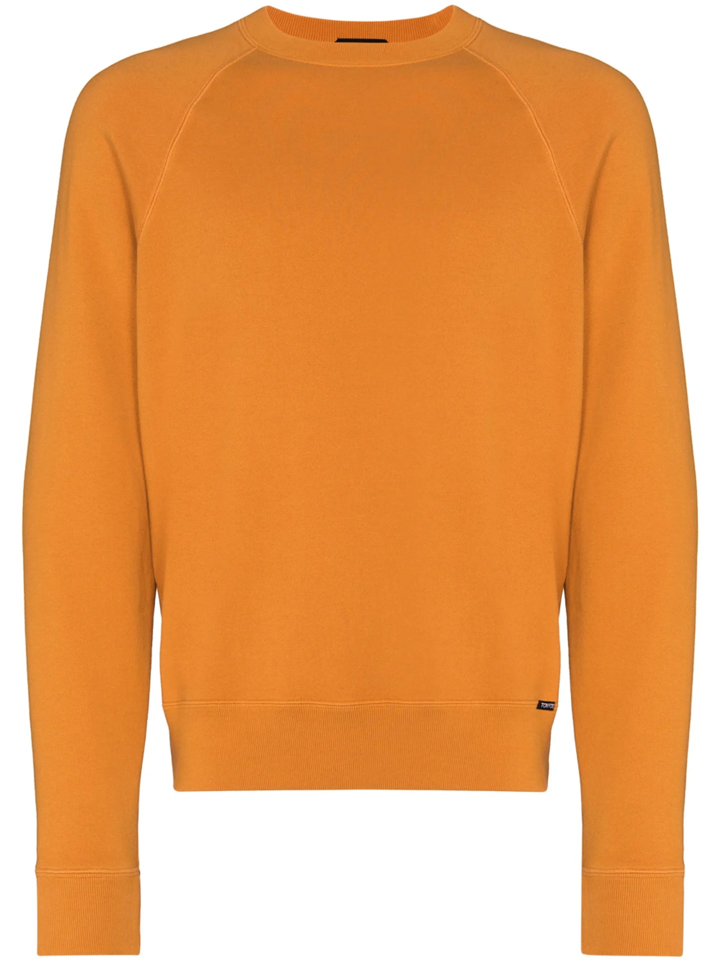 crew-neck cotton sweatshirt