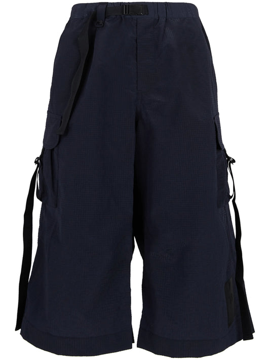 CH2 Sporty seersucker shorts