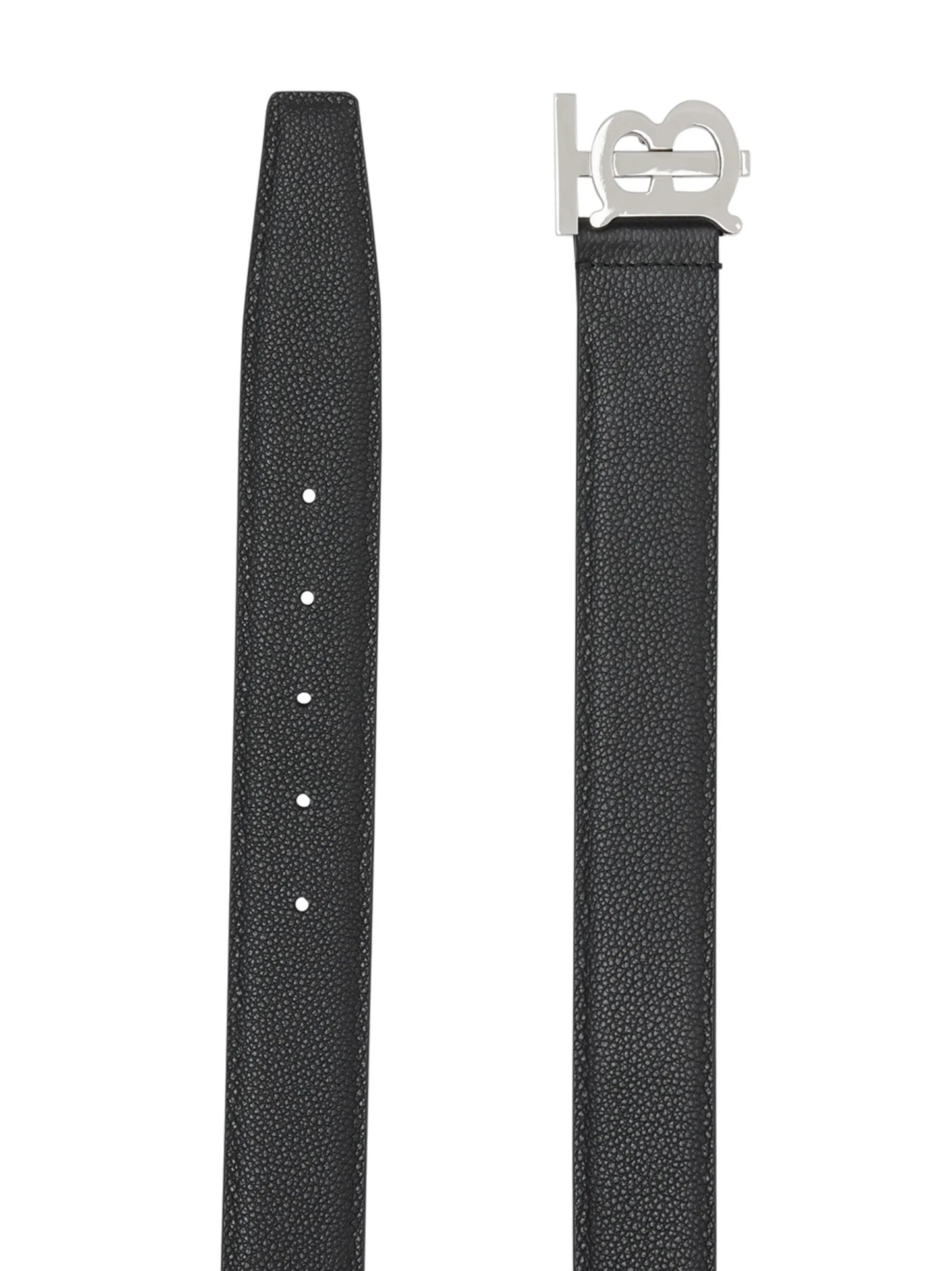 monogram-buckle belt