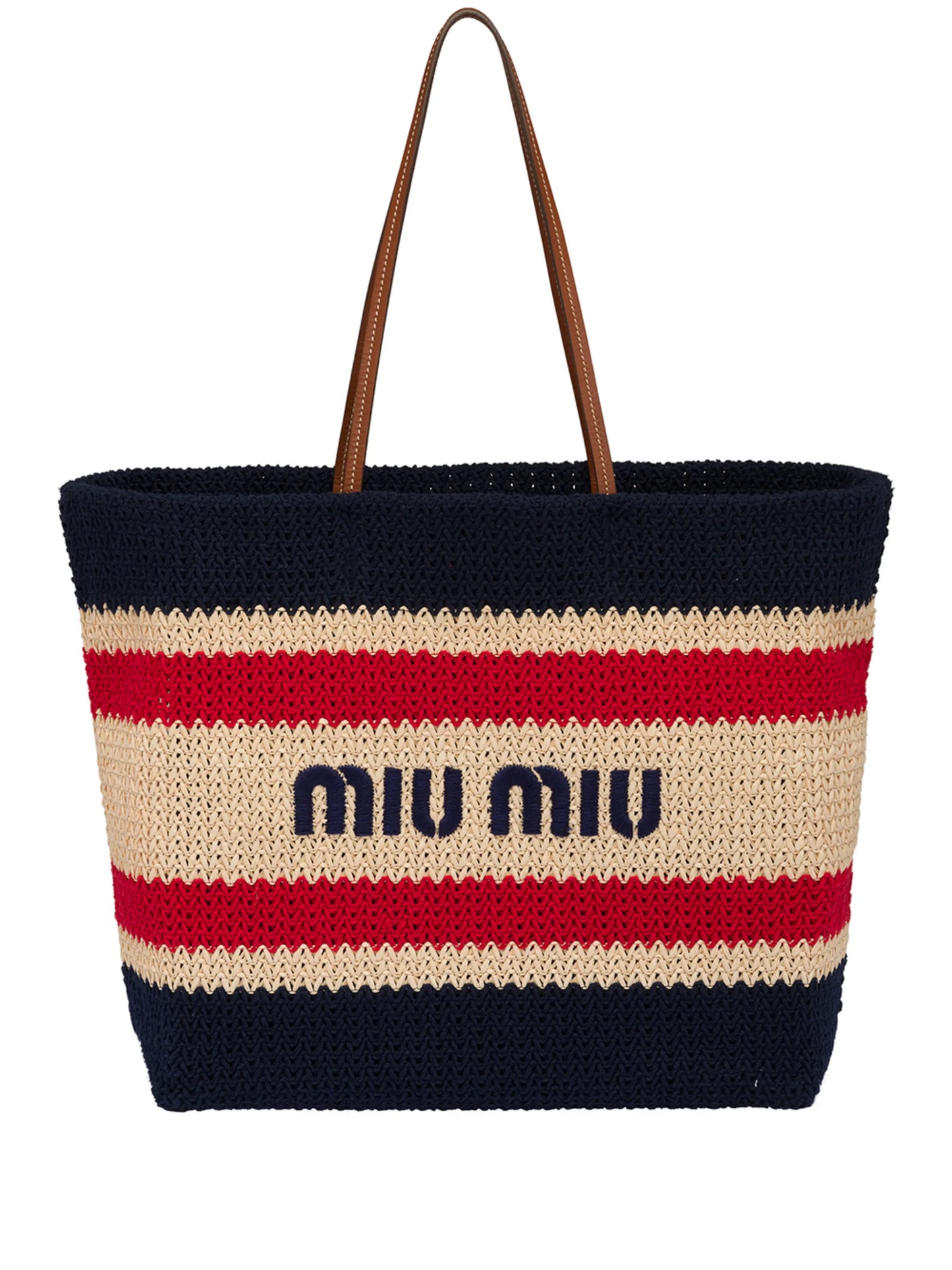 logo-print tote bag
