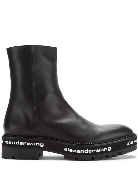 Sanford logo-detail boots