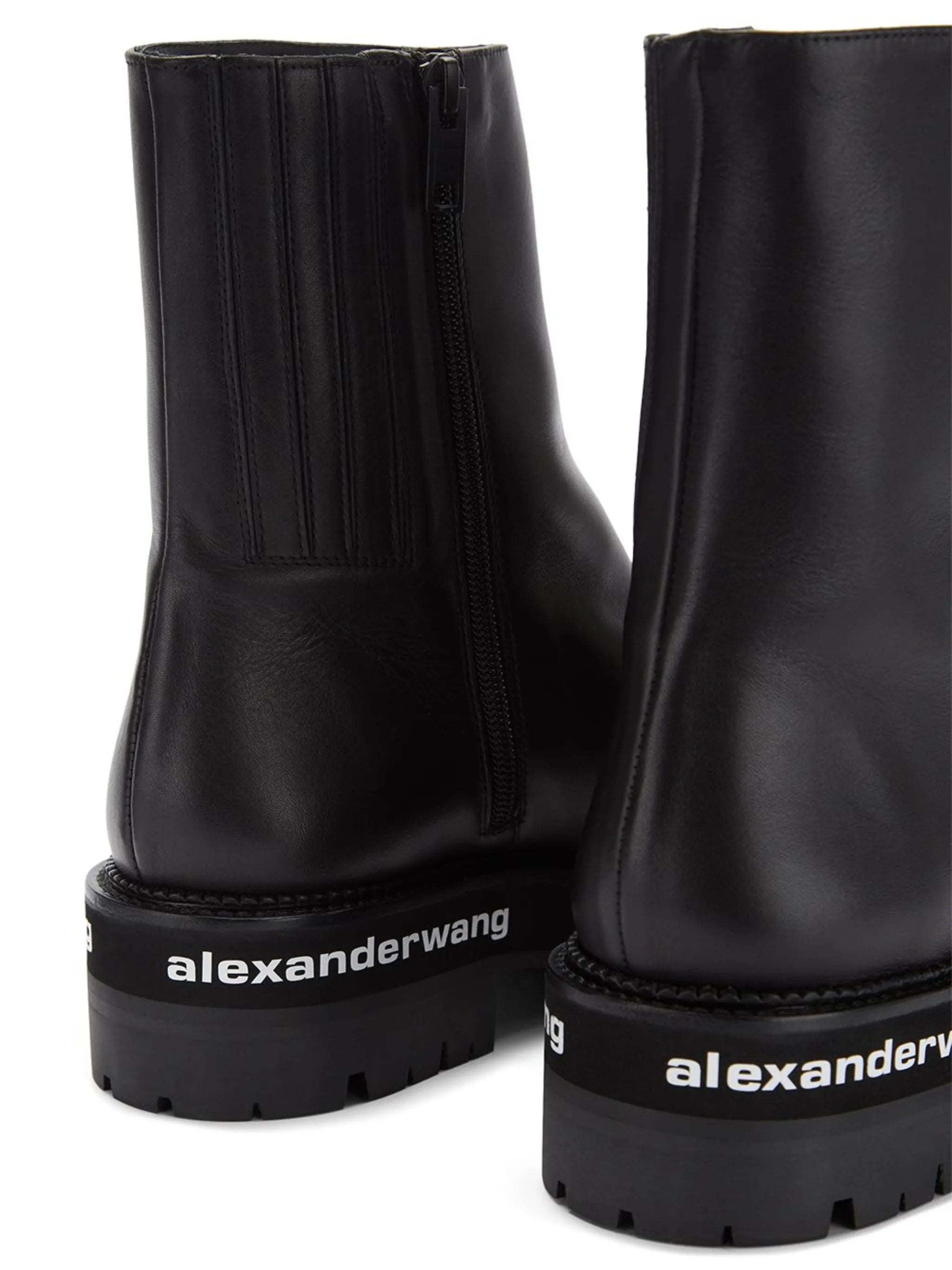 Sanford logo-detail boots