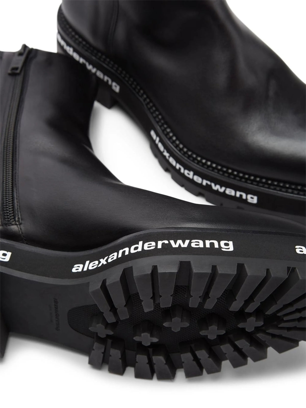Sanford logo-detail boots