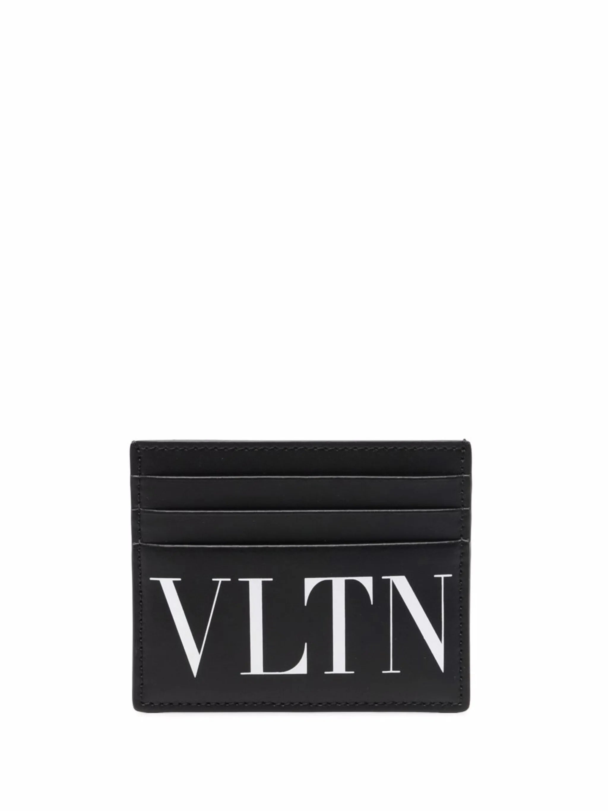 VLTN logo-print cardholder