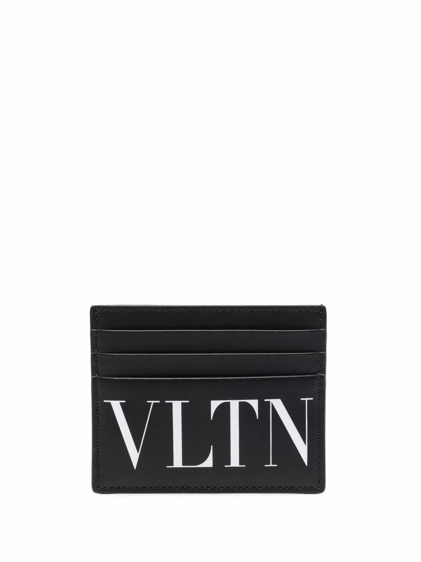 VLTN logo-print cardholder