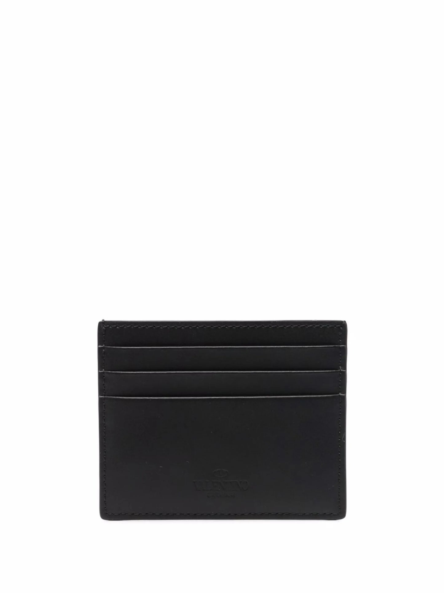 VLTN logo-print cardholder