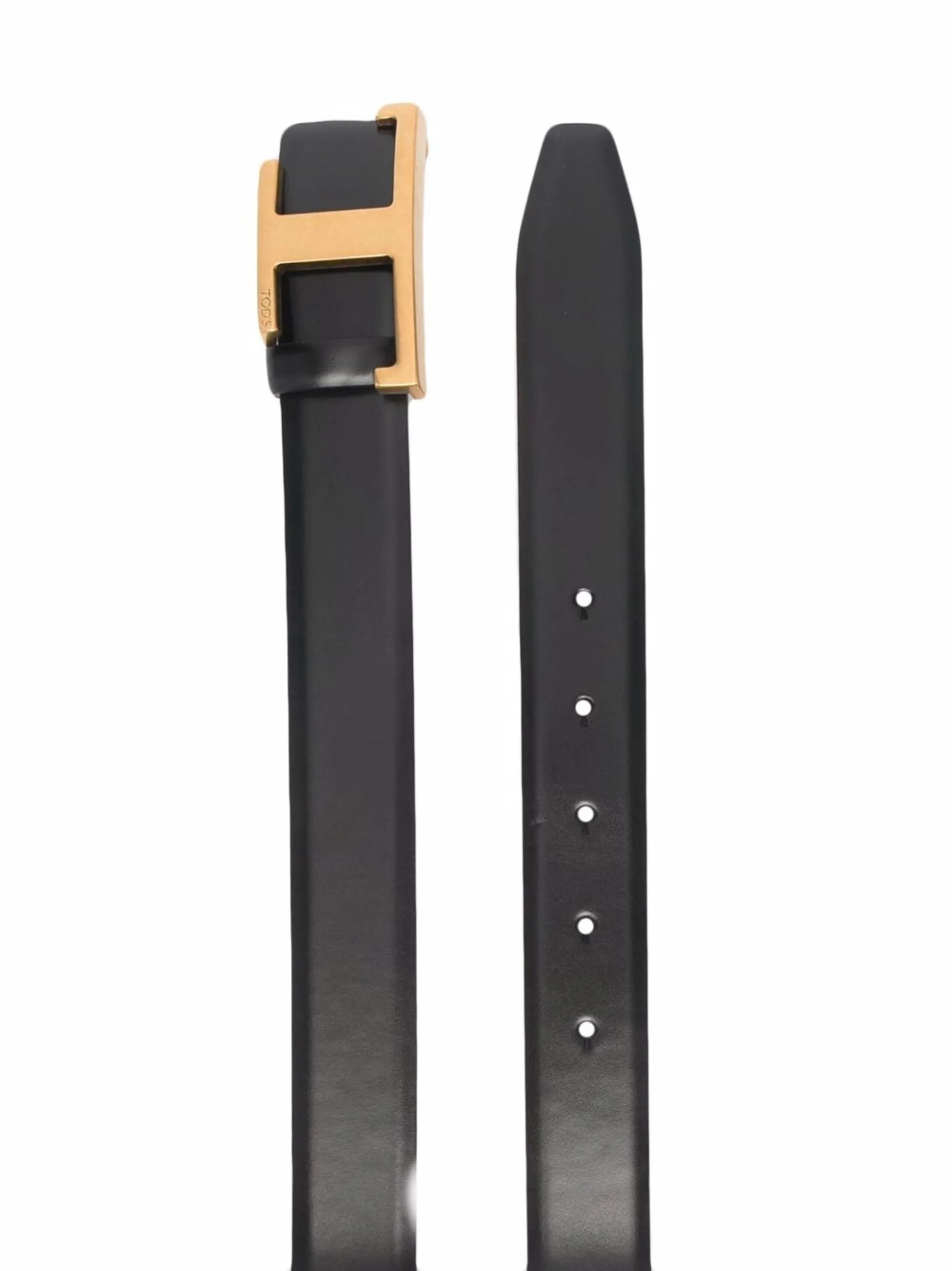 engraved-logo belt