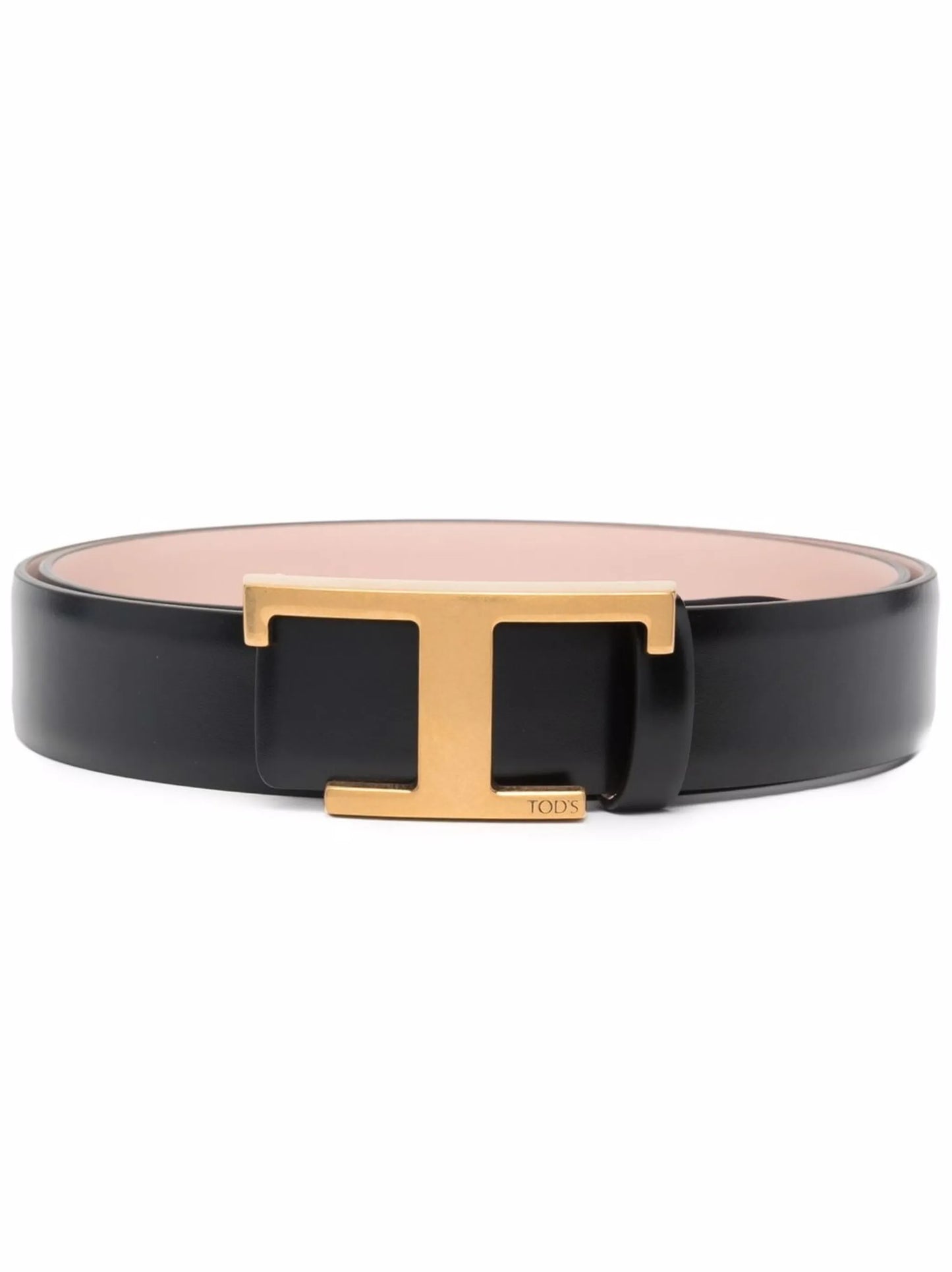 engraved-logo belt