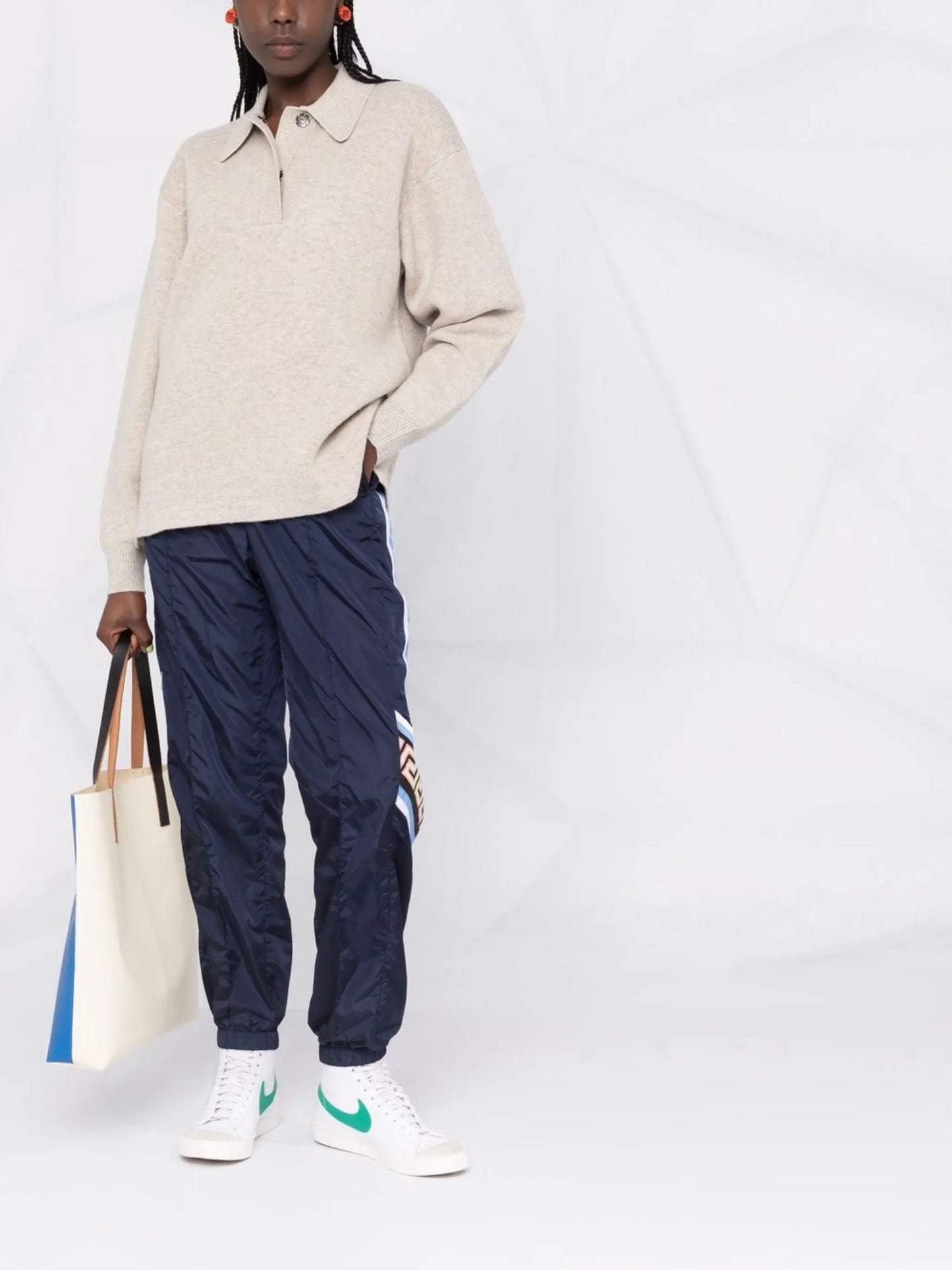 Lark merino-blend jumper