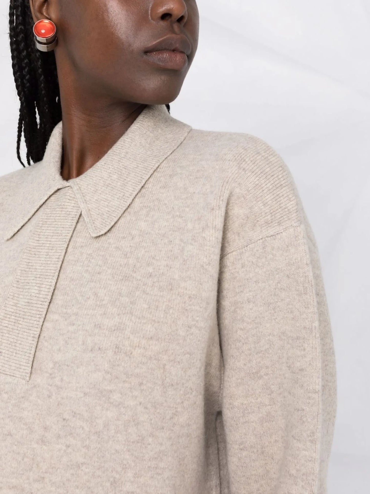 Lark merino-blend jumper