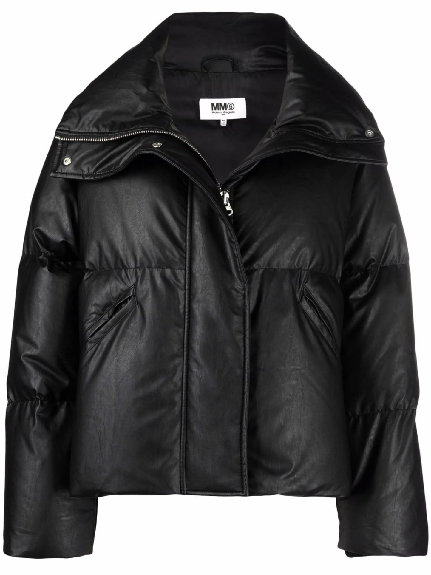 cropped down puffer jacket