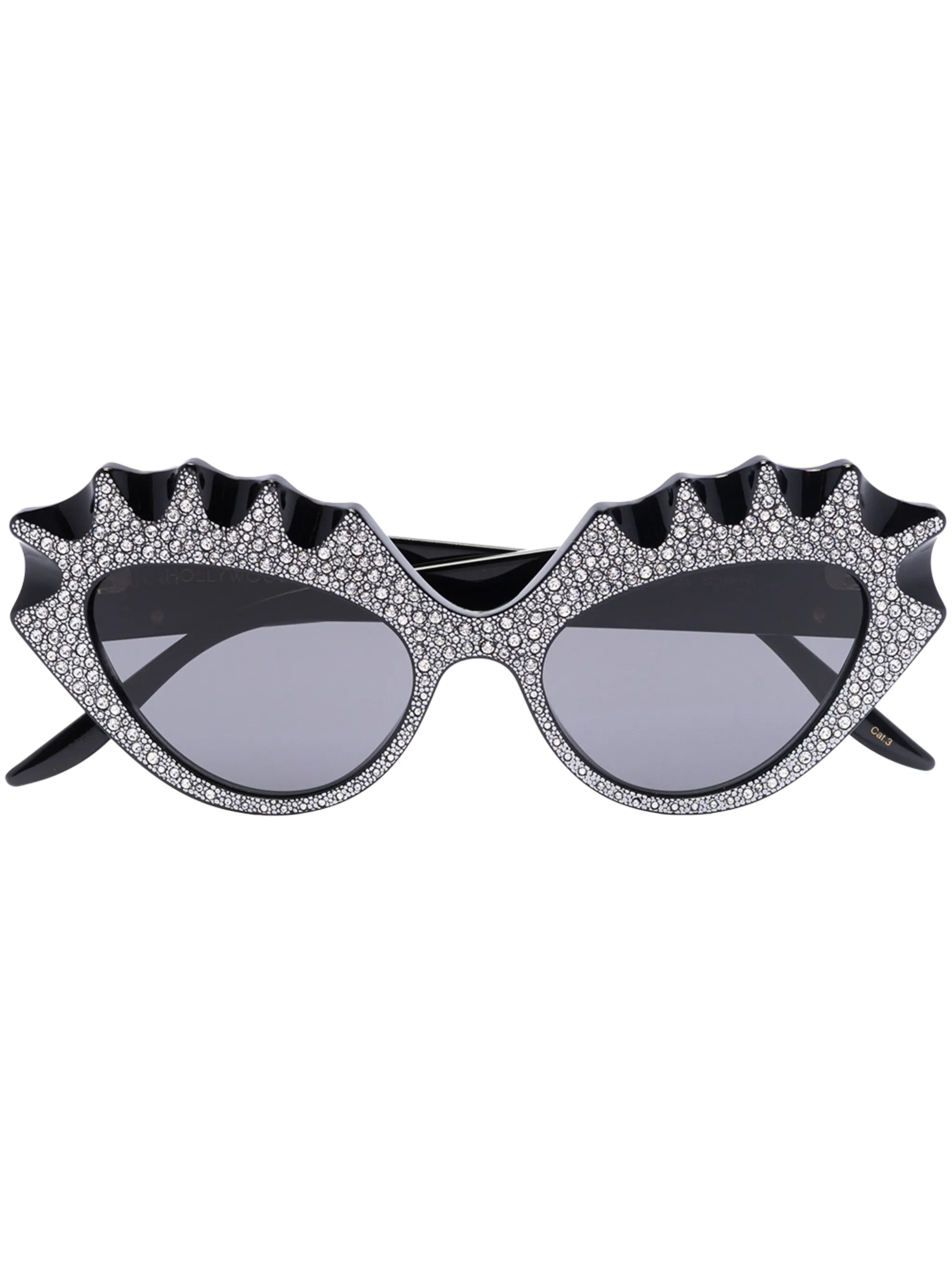 Interlocking G rhinestone-embellished cat-eye sunglasses