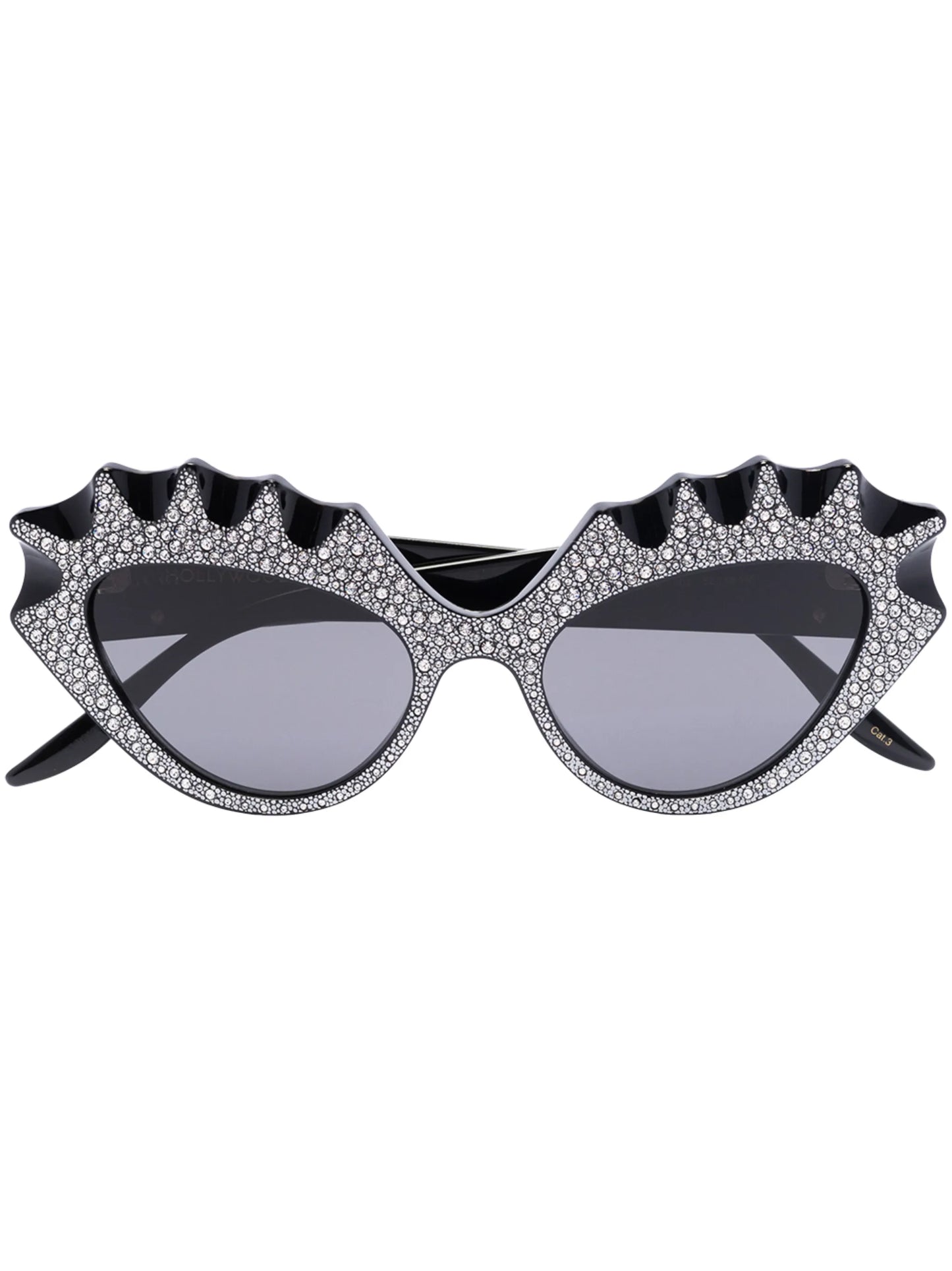 Interlocking G rhinestone-embellished cat-eye sunglasses
