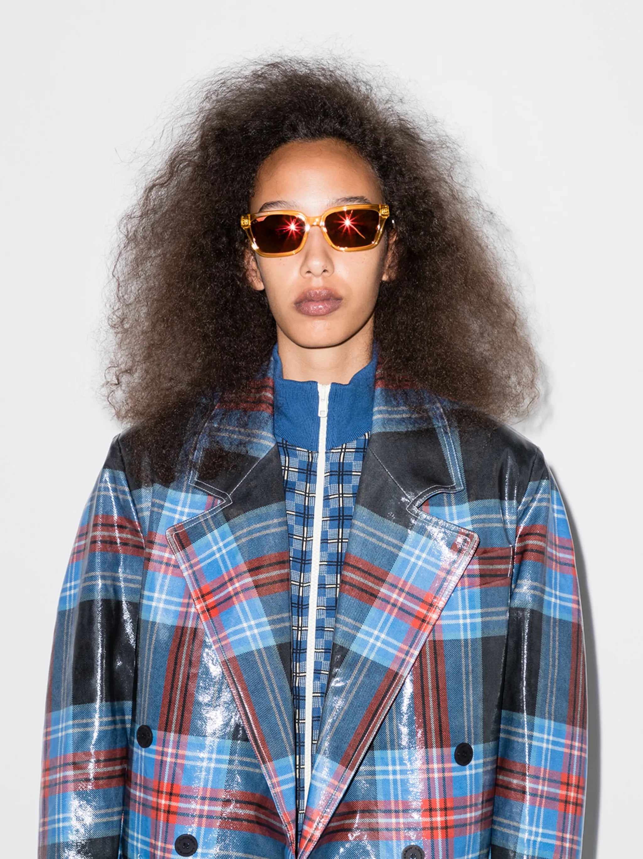 rectangle-frame sunglasses