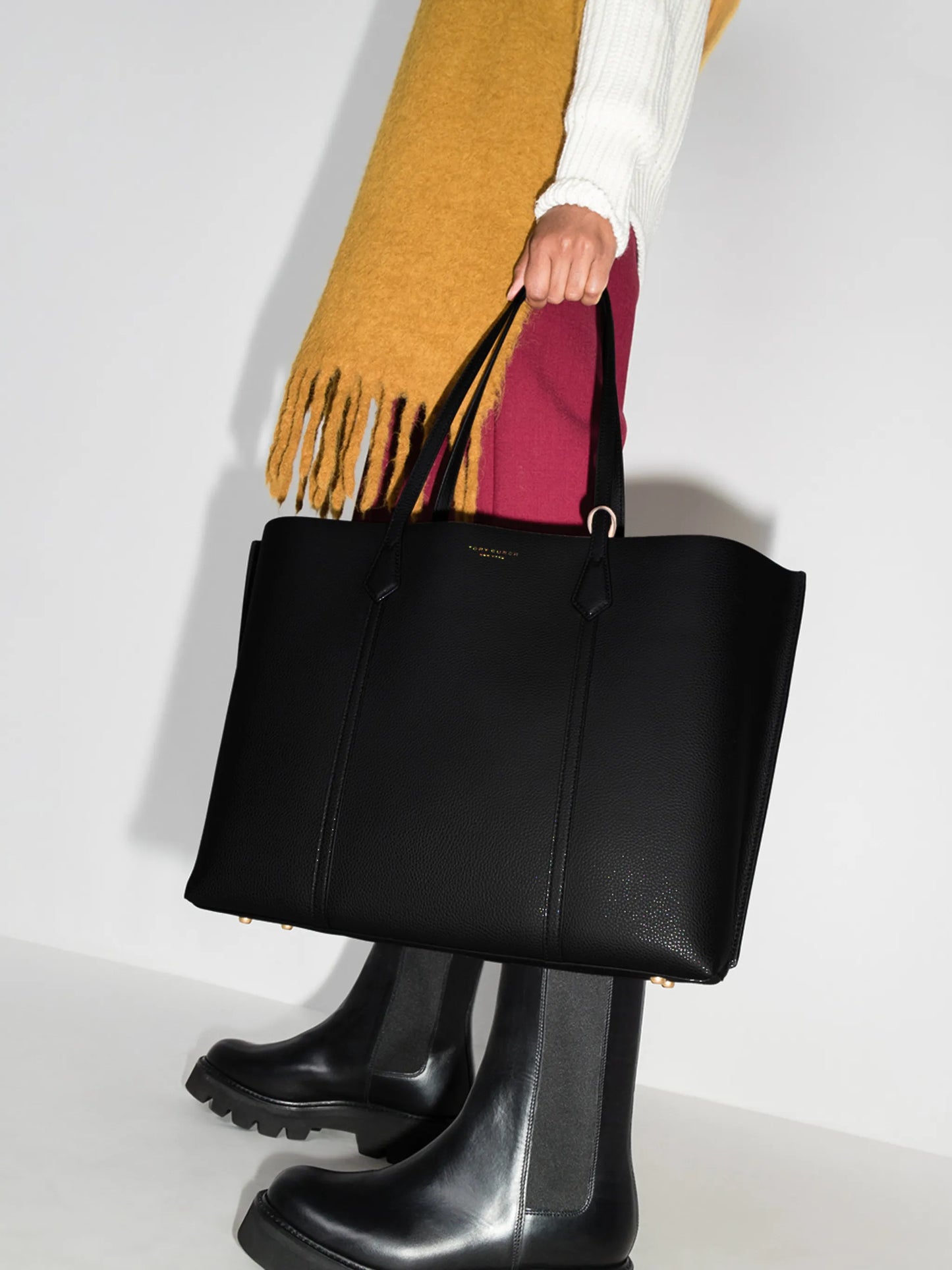 Perry Triple-Compartment tote bag