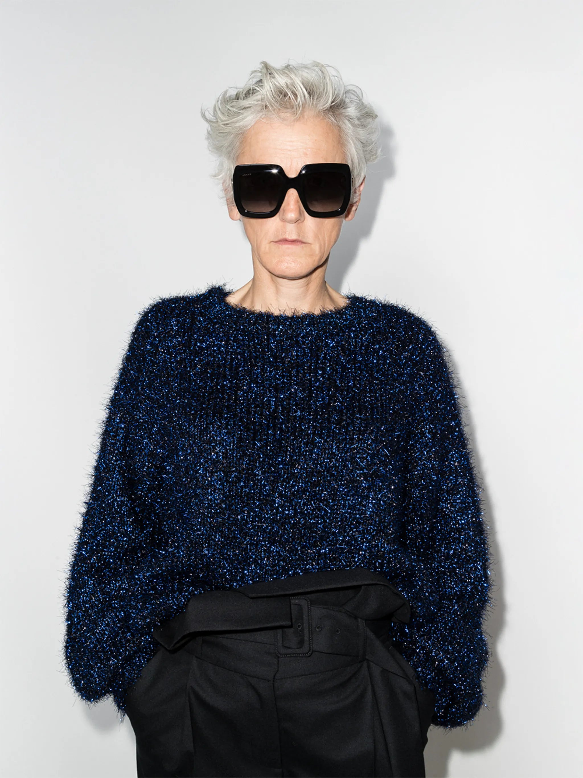Interlocking G oversize-frame sunglasses