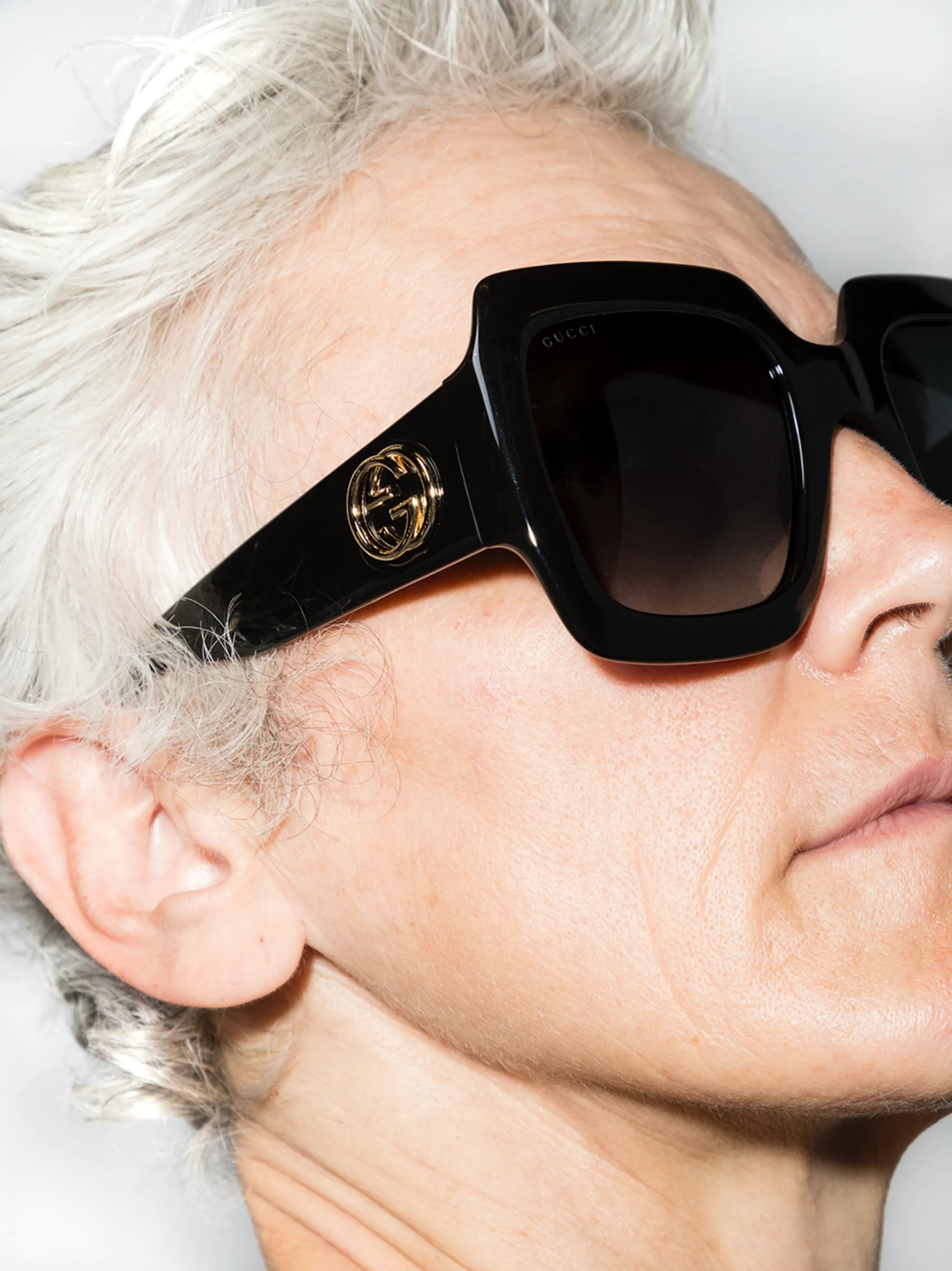 Interlocking G oversize-frame sunglasses