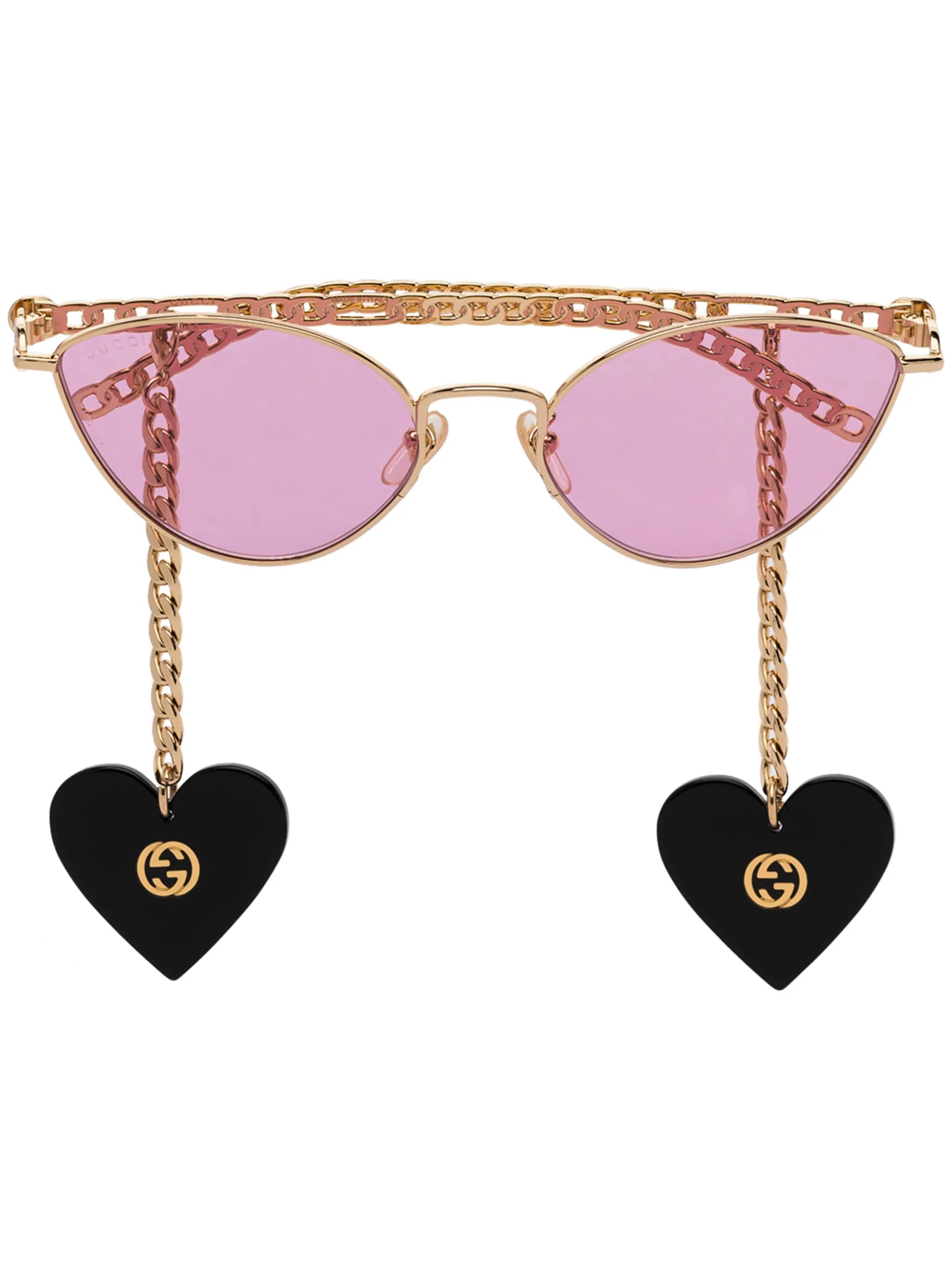Interlocking G cat-eye charm sunglasses
