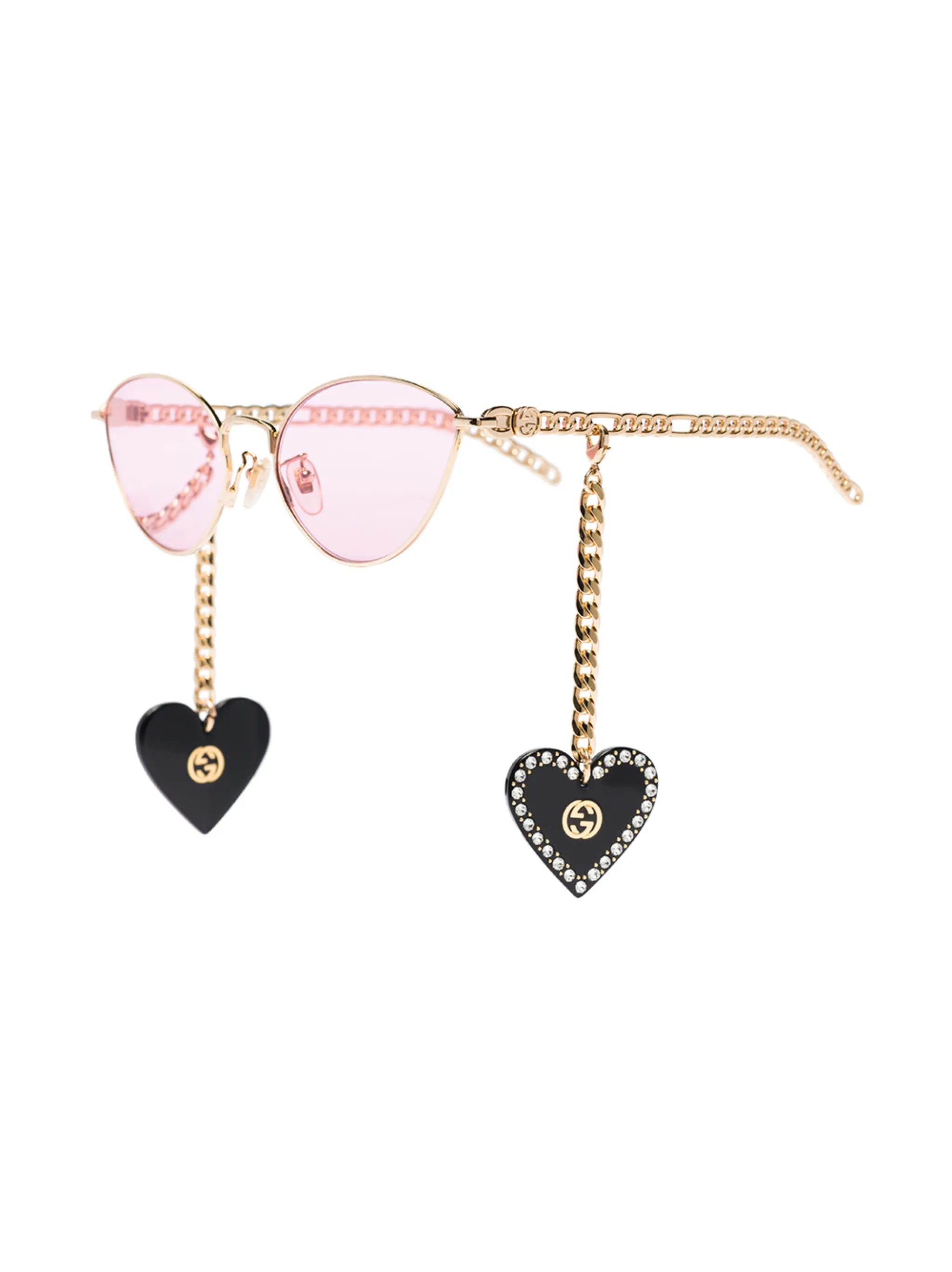 Interlocking G cat-eye charm sunglasses
