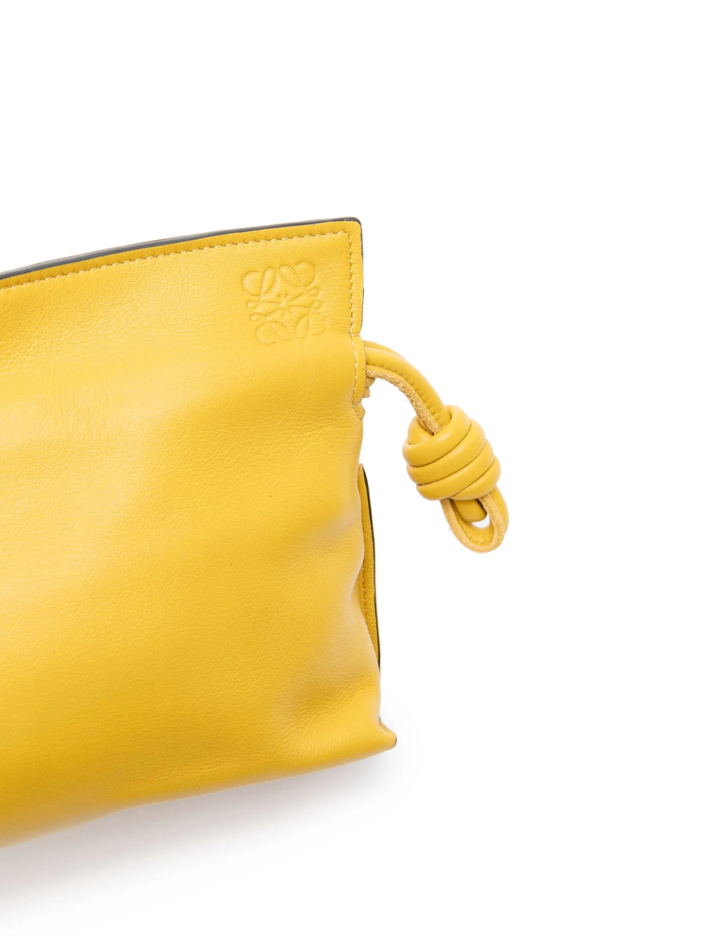 mini Flamenco leather clutch