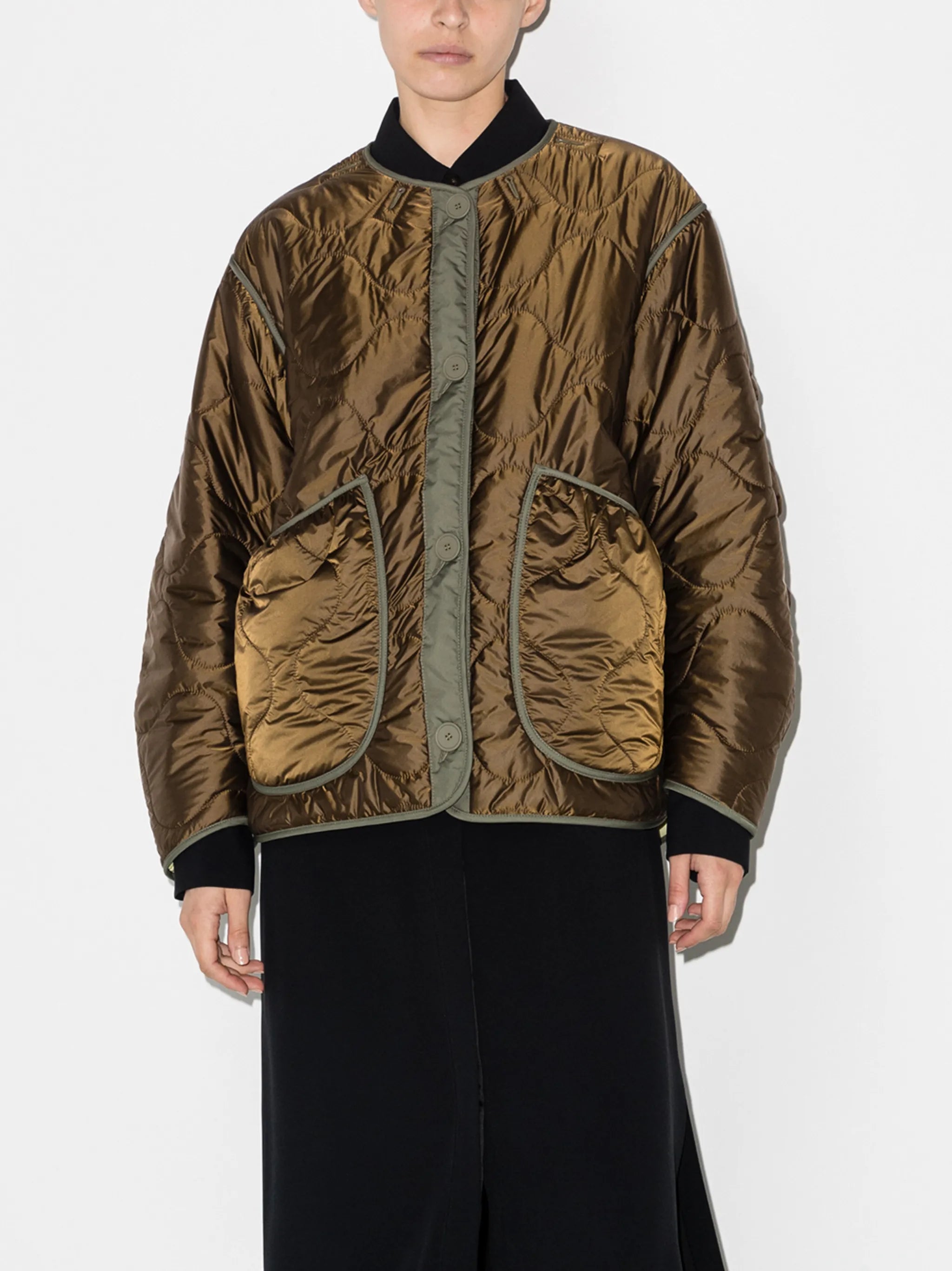 The Reversible cropped quilted jacket