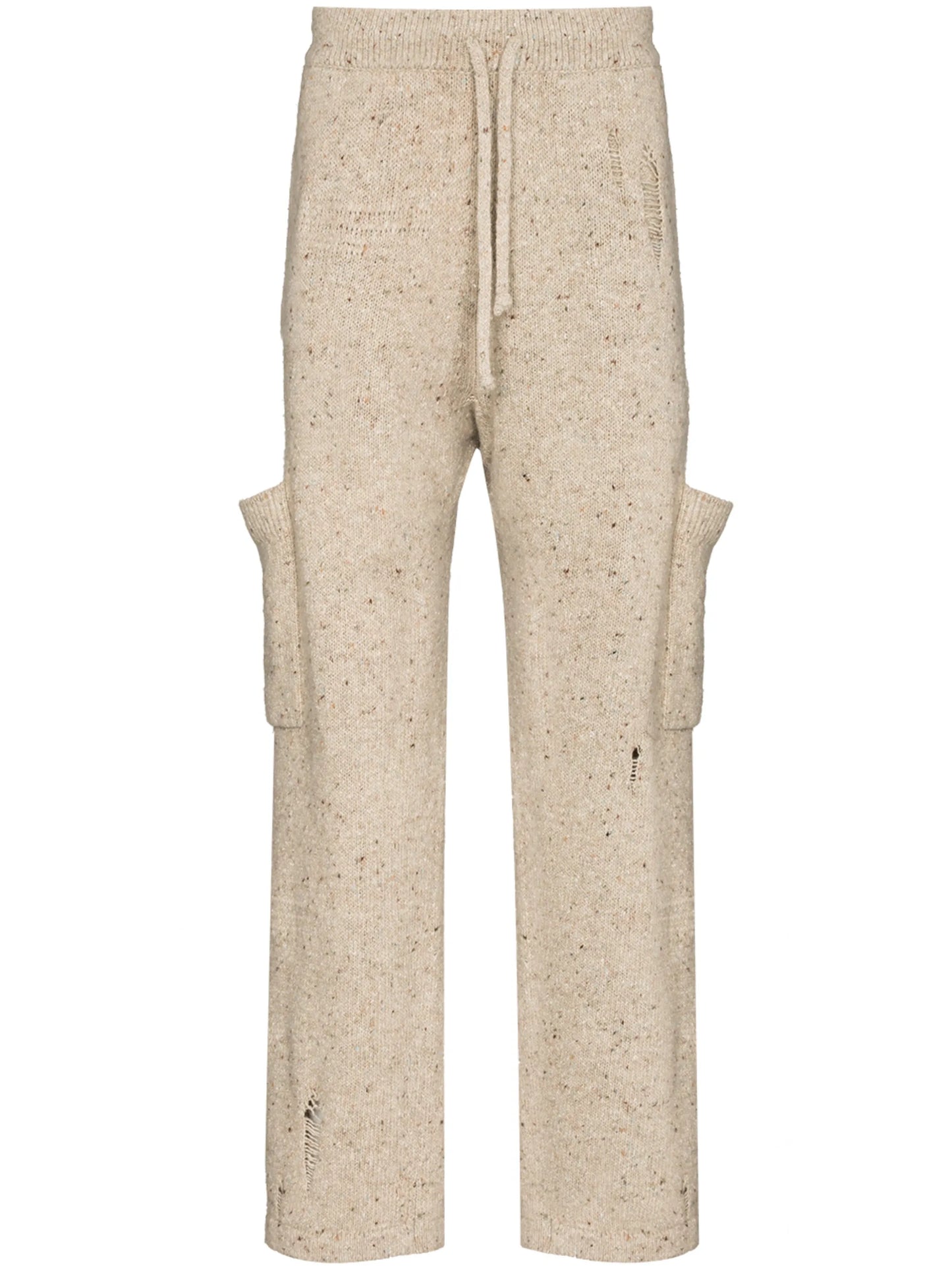 patch-pocket track pants