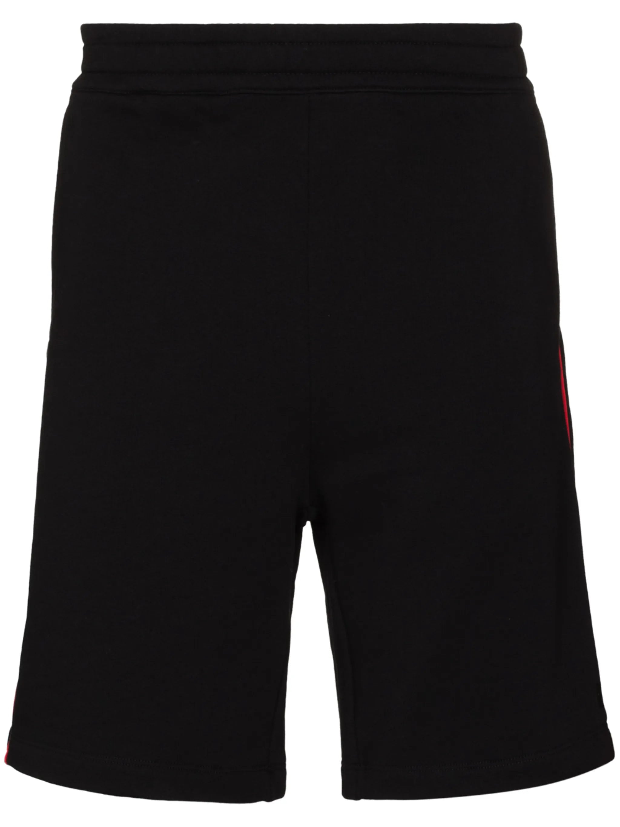 piped trim track shorts