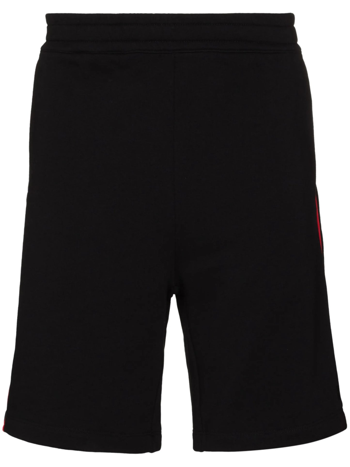 piped trim track shorts