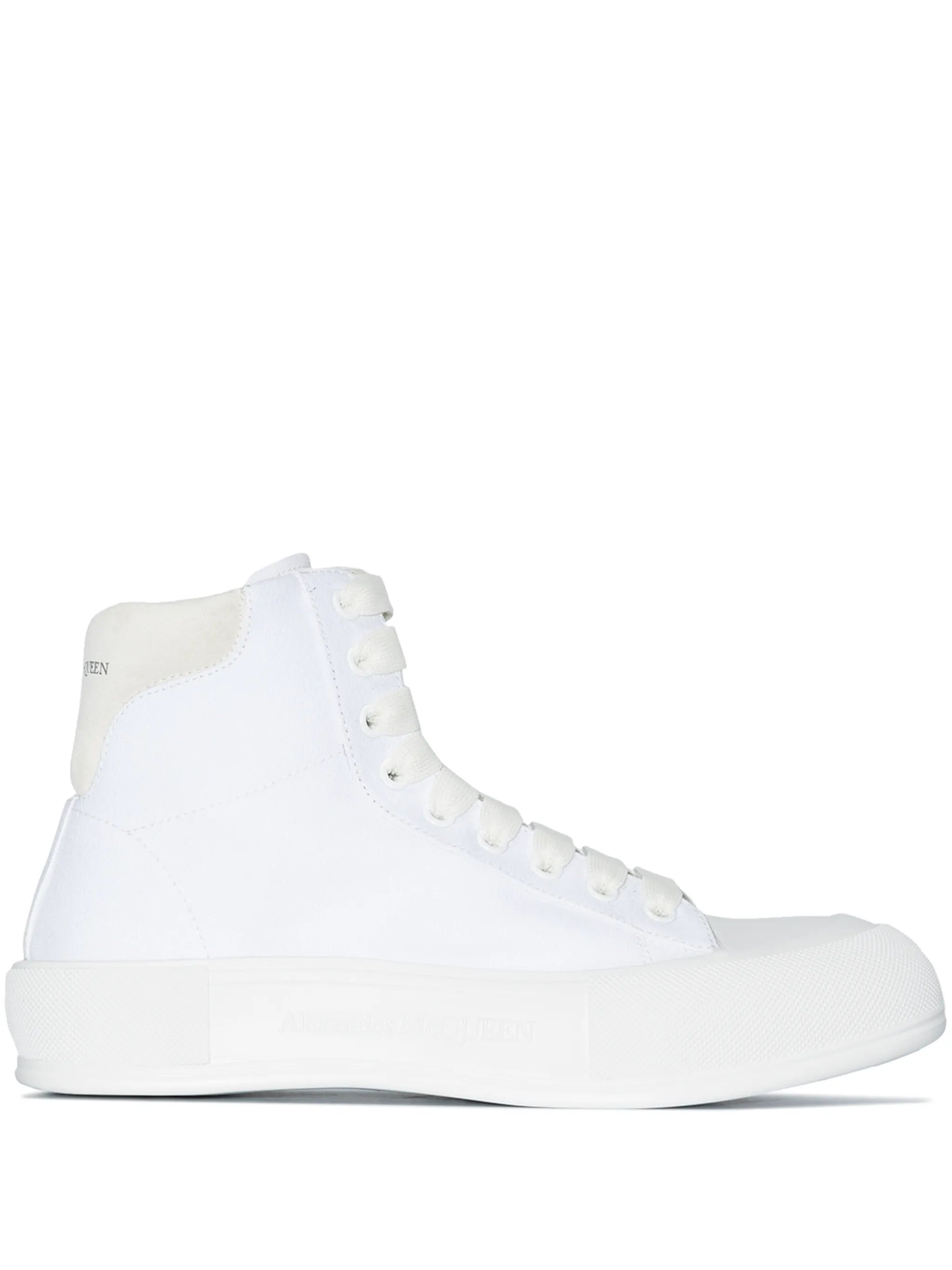 Deck Plimsoll high-top sneakers