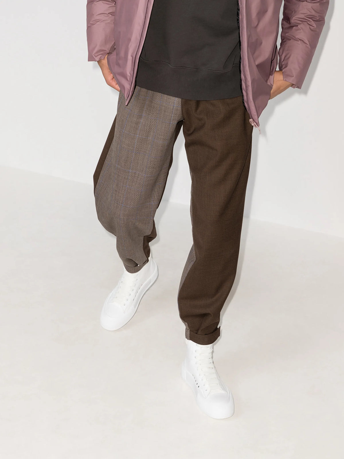 Deck Plimsoll high-top sneakers