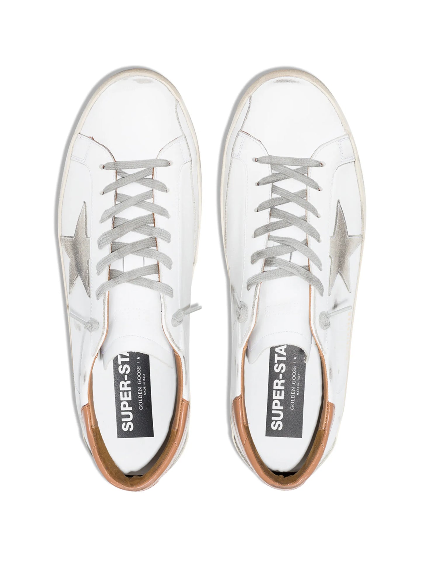 Super-Star low-top leather sneakers