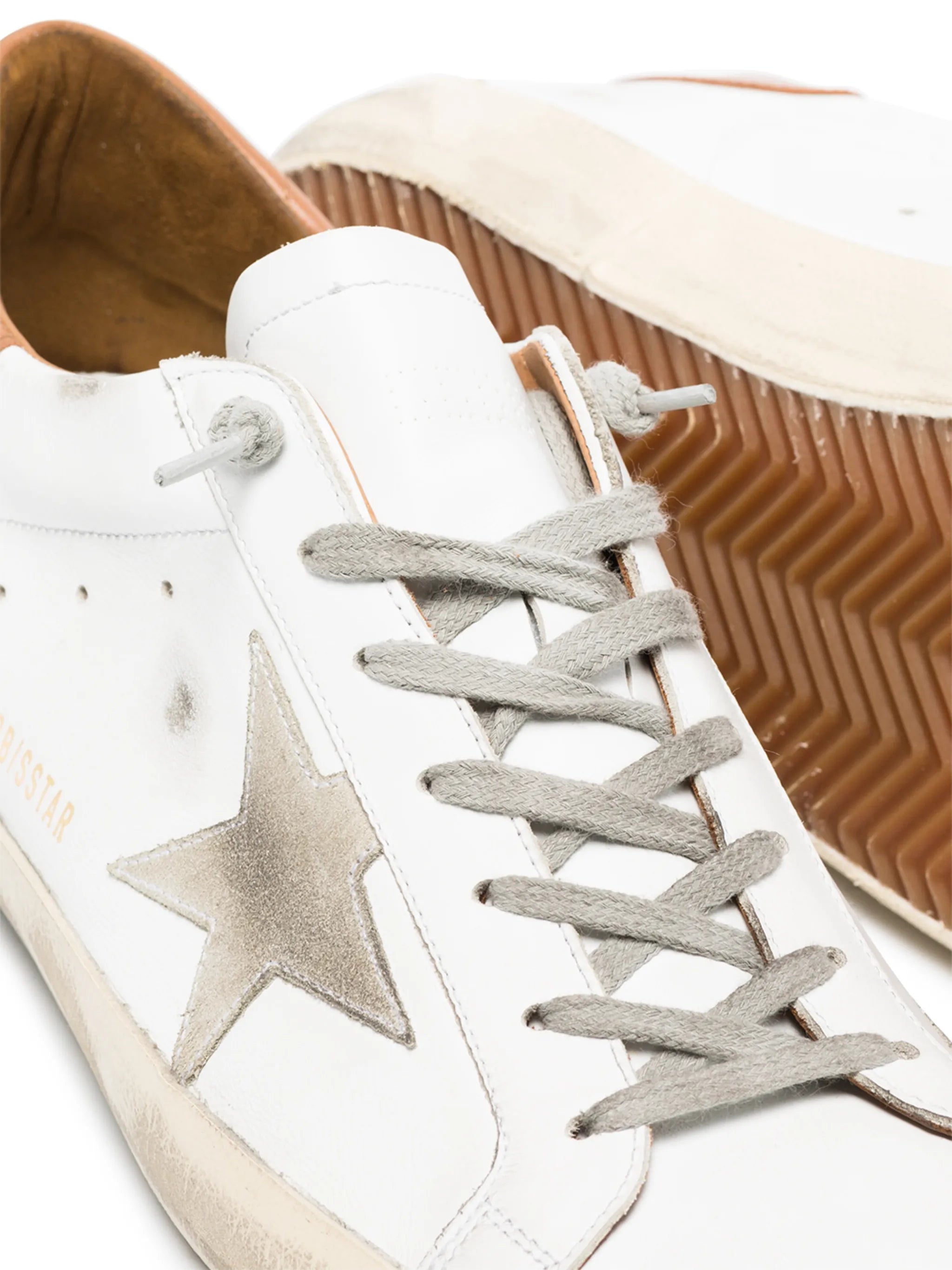 Super-Star low-top leather sneakers
